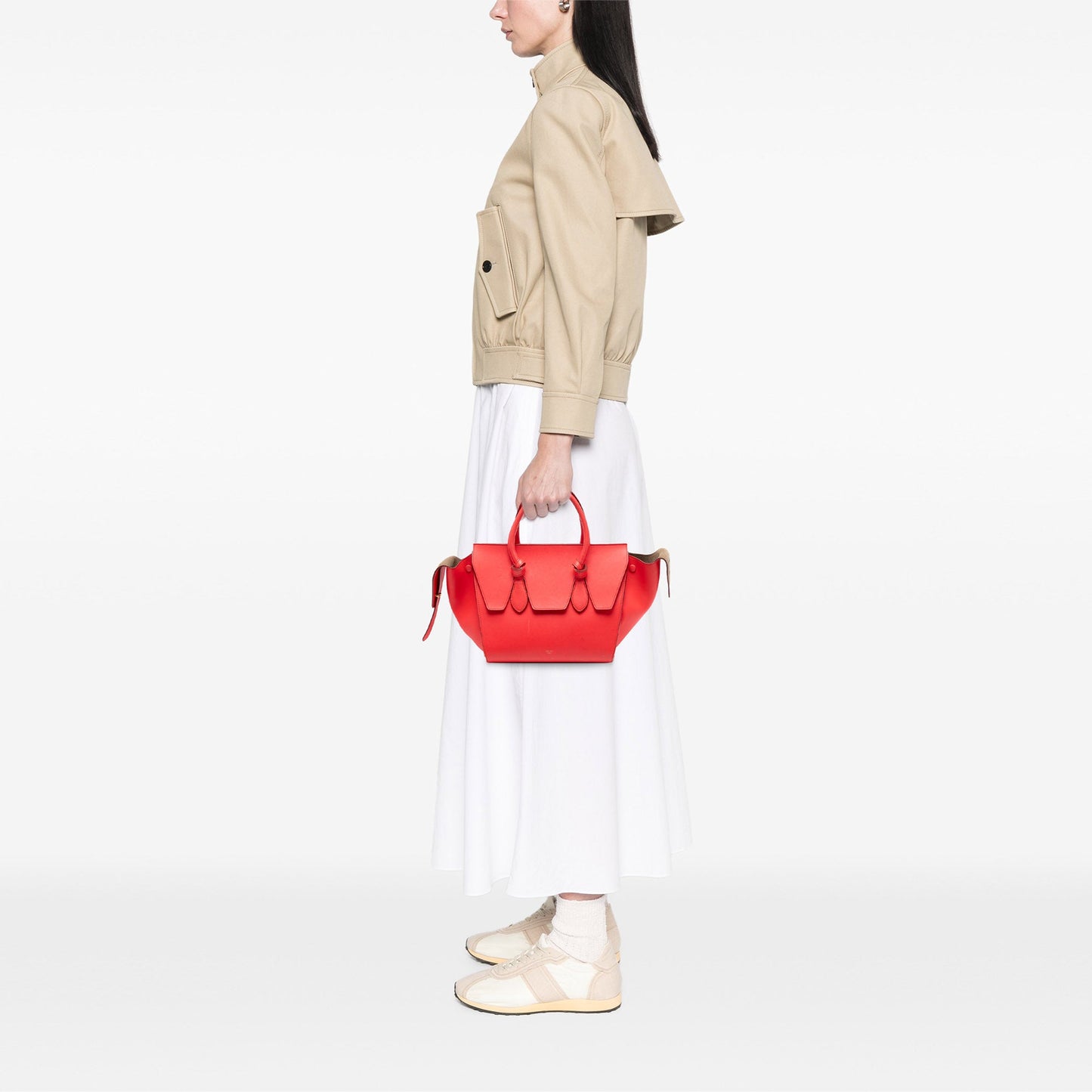 Celine Small Grained Calfskin Tie Knot Handbag