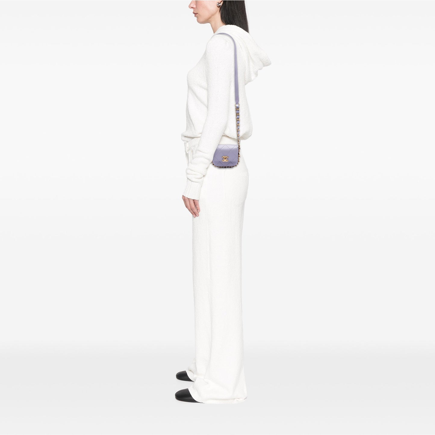 Chanel Mini Quilted Calfskin Framing Chain Flap