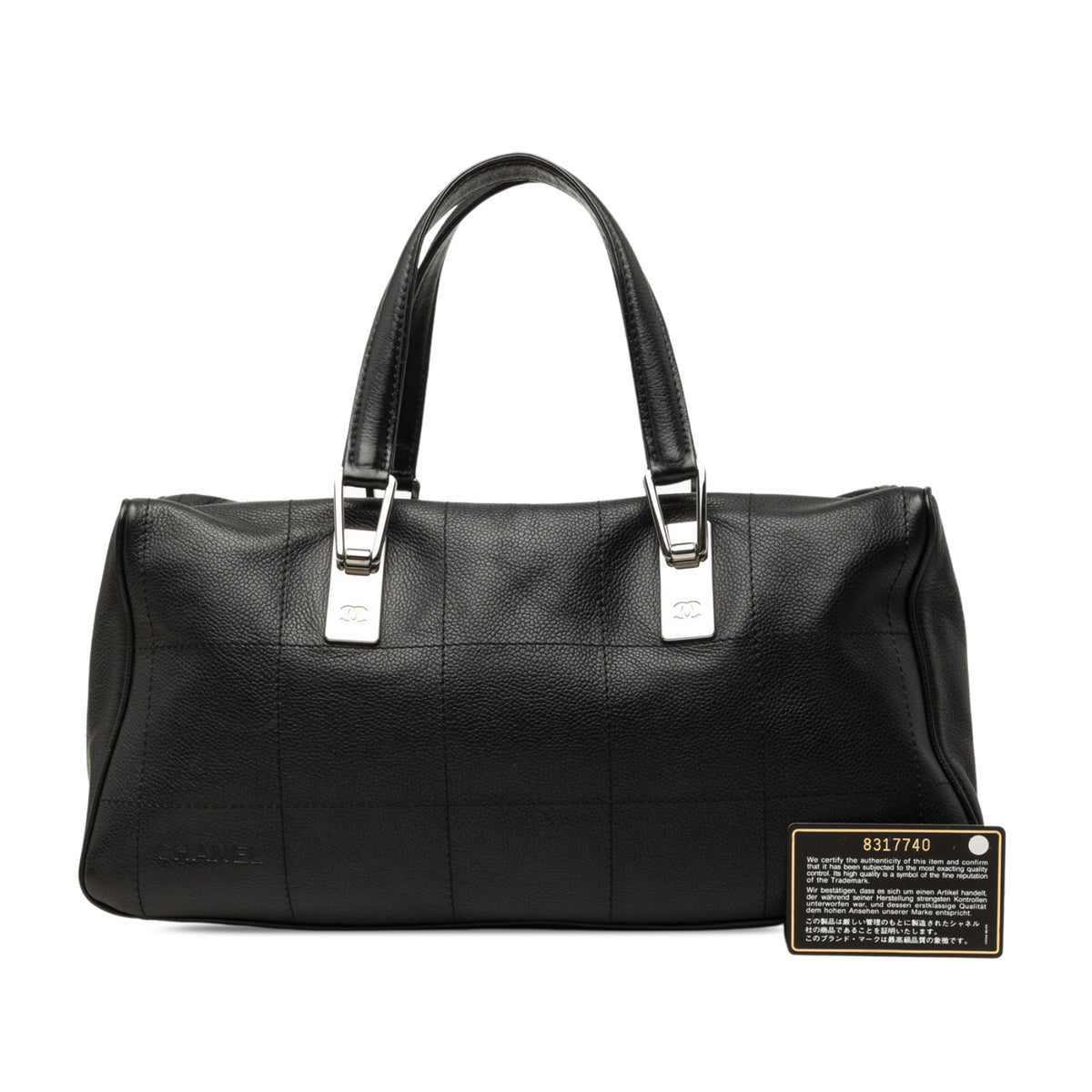 Chanel CC Caviar Square Stitch Handbag