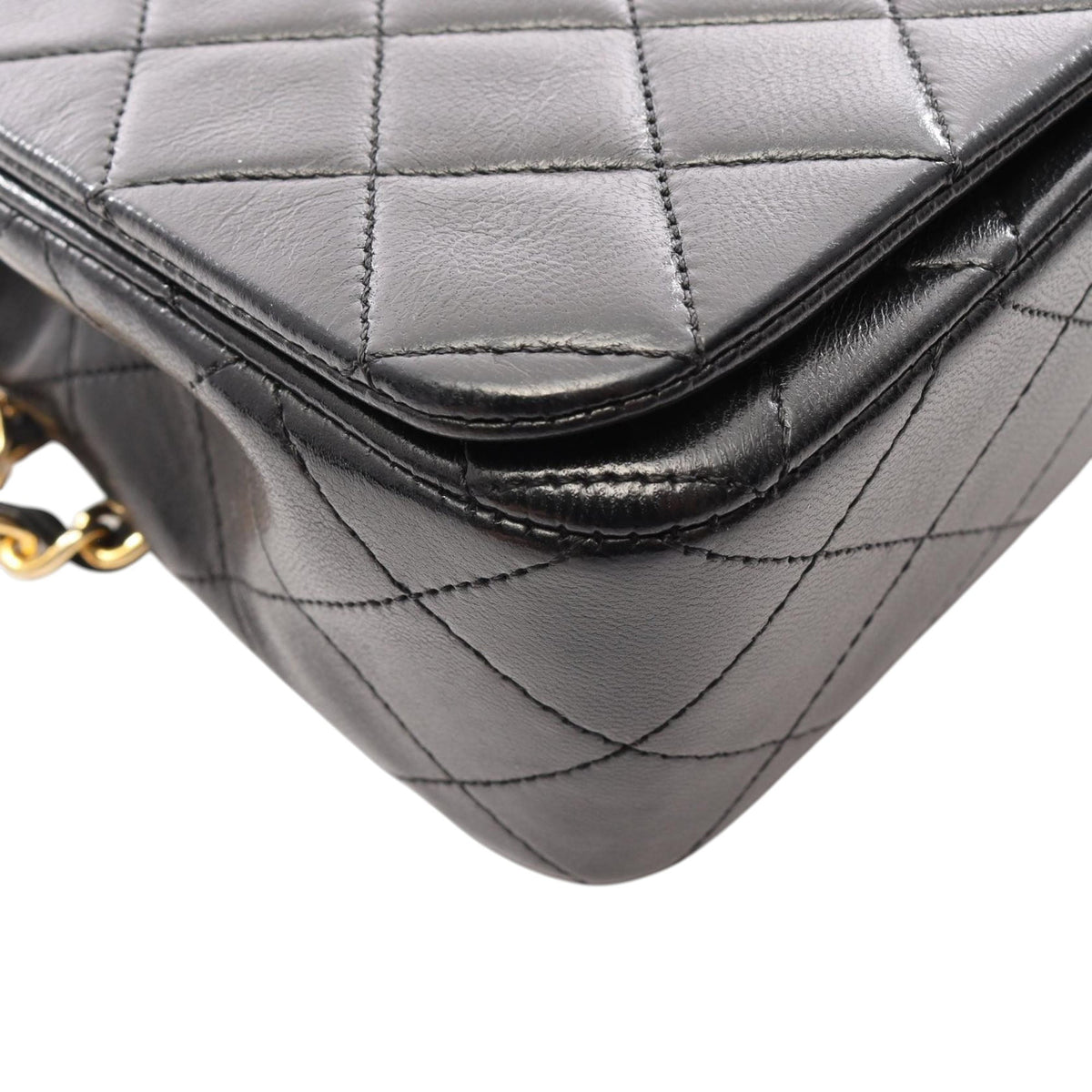 Chanel CC Quilted Lambskin Full Single Flap