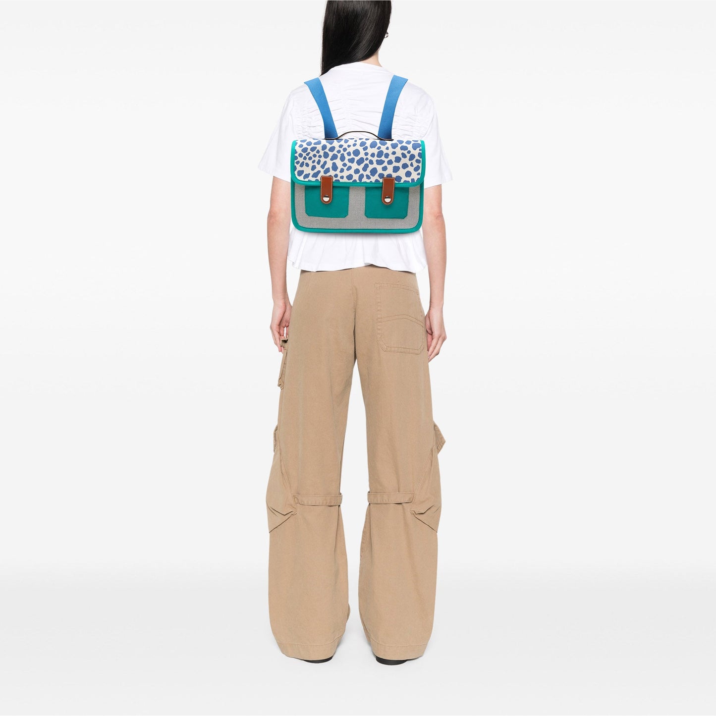 Toile and Barenia Animaux Pixel Backpack