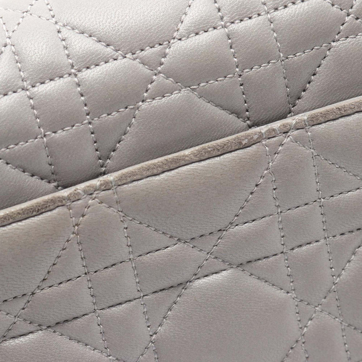 Dior Lambskin Cannage Miss Dior Promenade Wallet on Chain