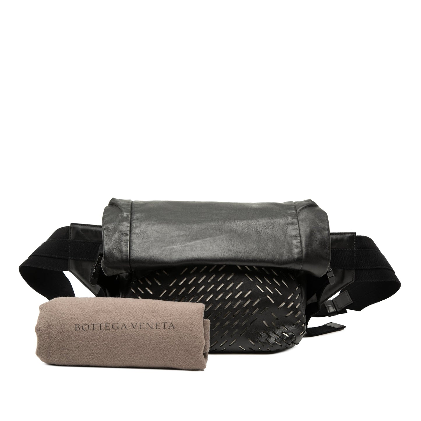 Bottega Veneta Perforated Leather Belt Bag