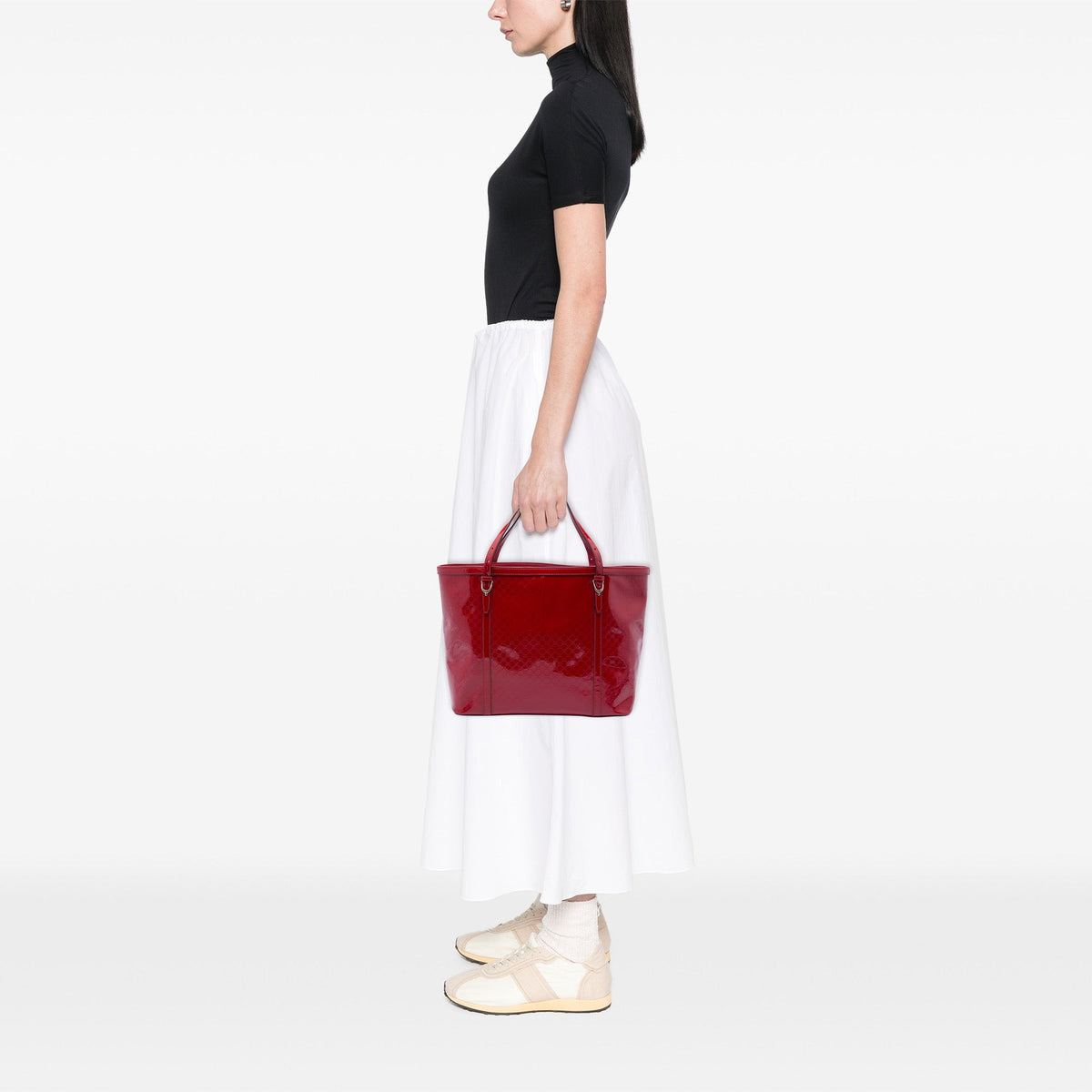 Gucci Microguccissima Patent Nice Tote