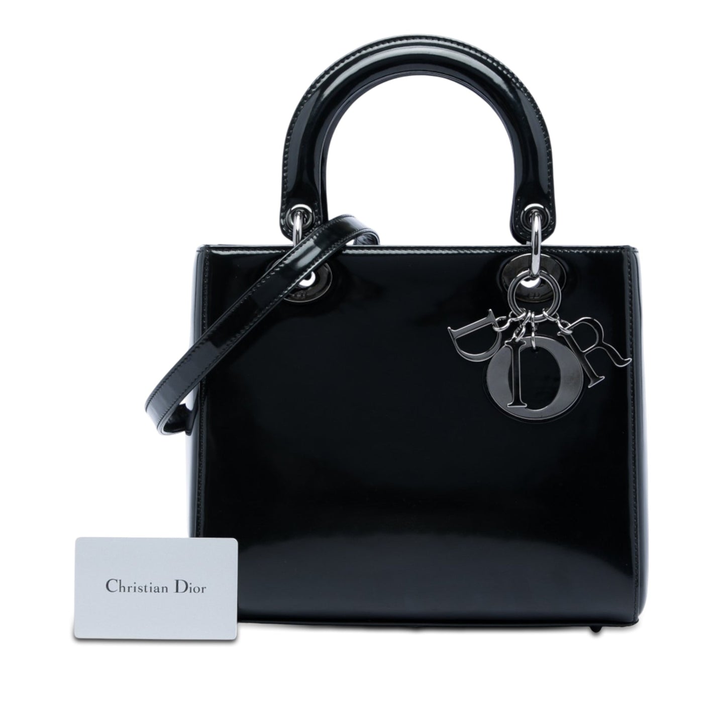 Dior Medium Patent Lady Dior