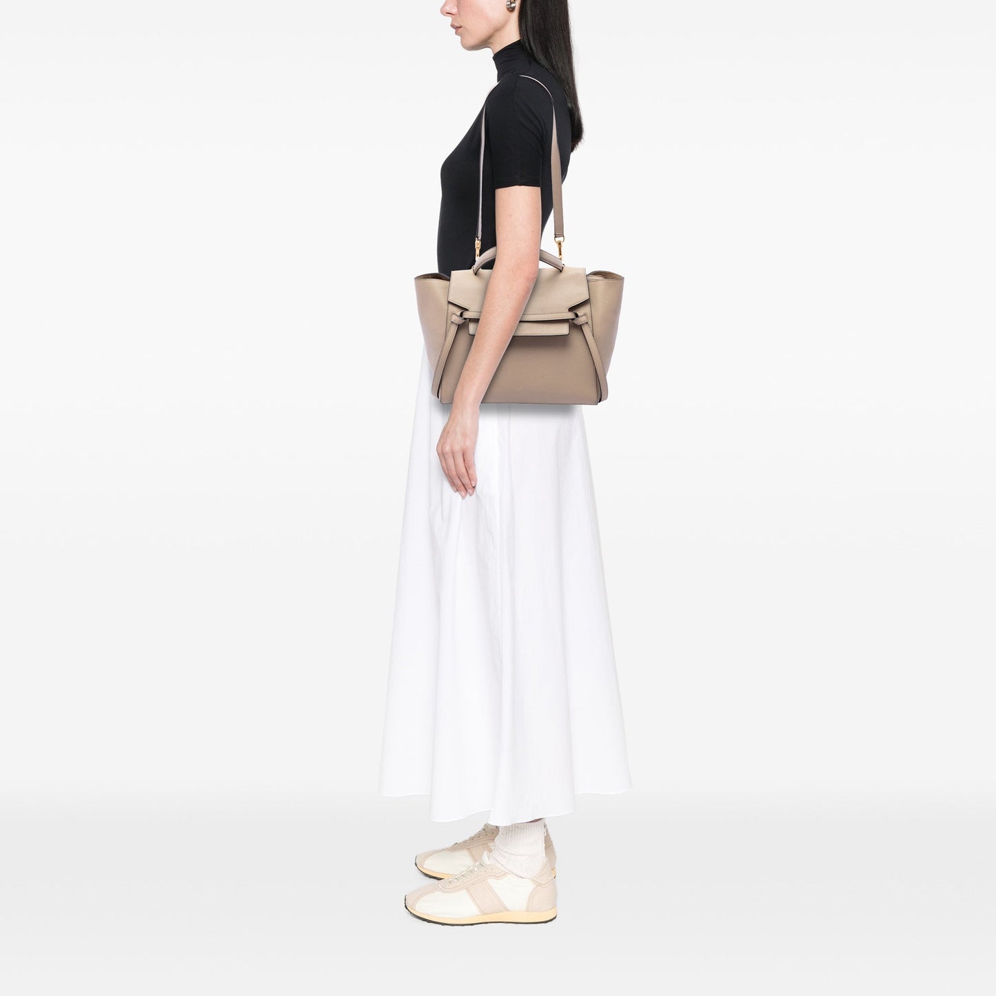 Celine Mini Leather Belt Satchel