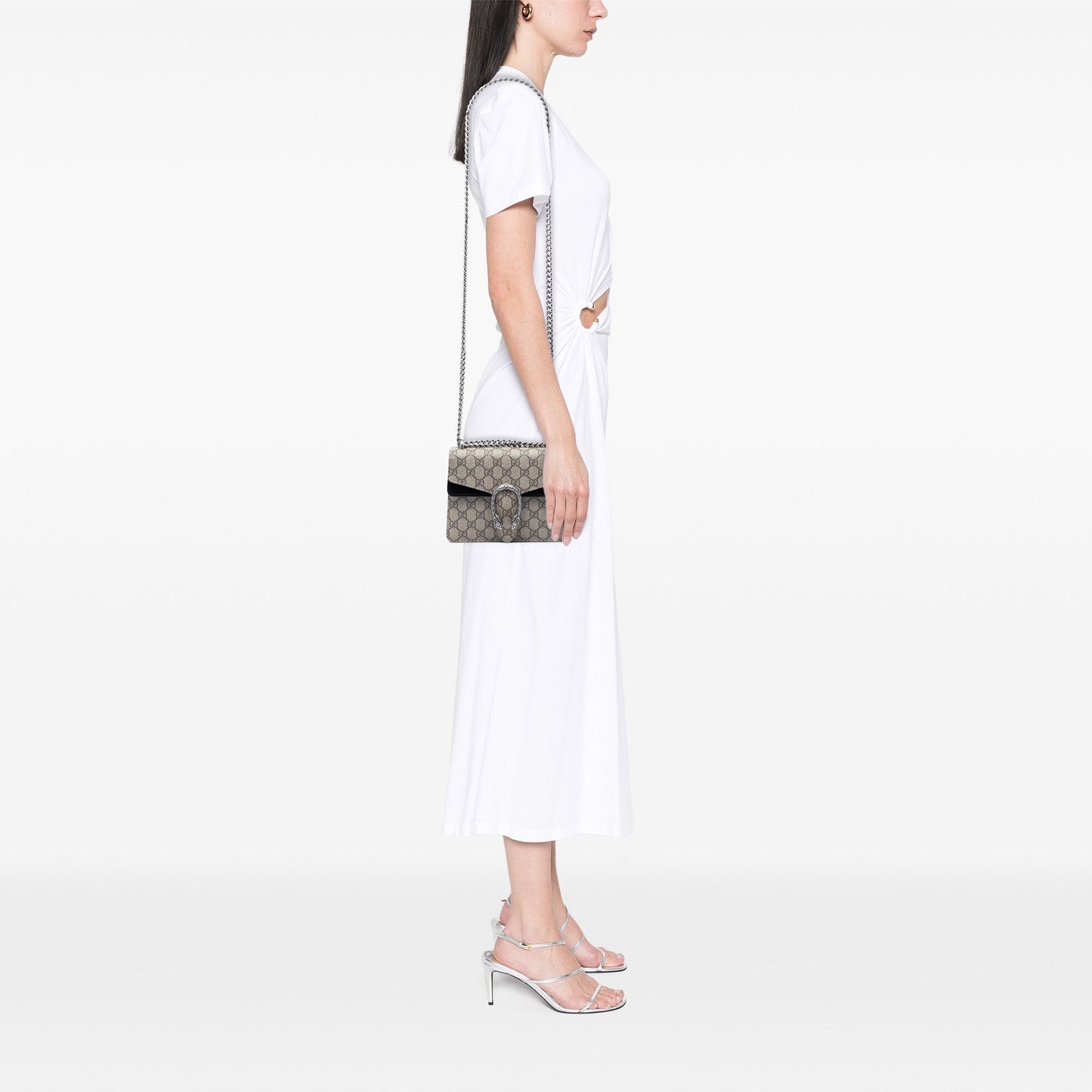 Gucci Small GG Supreme Dionysus Crossbody