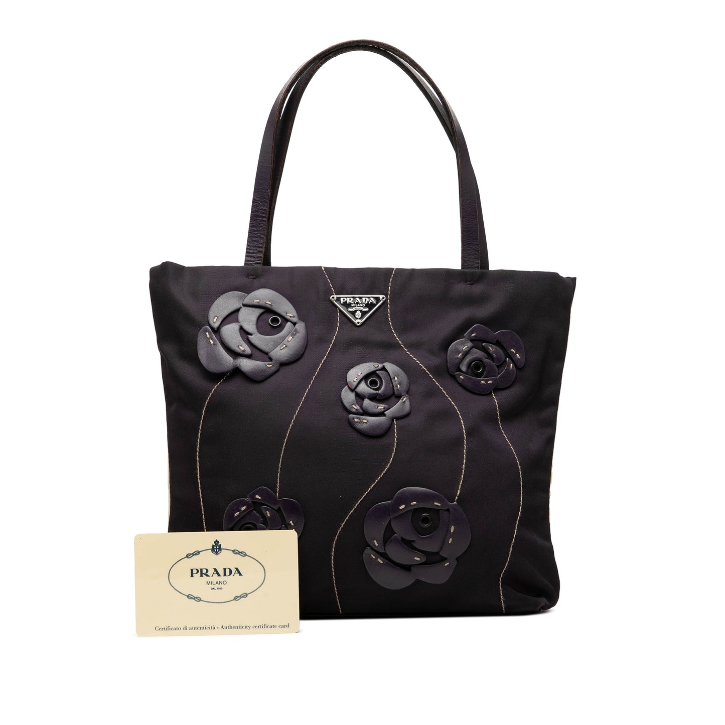 Prada Rosette Tessuto Tote