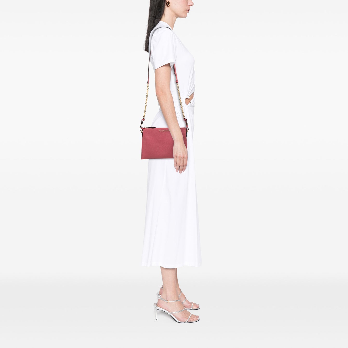 Burberry Grained Leather Peyton Crossbody