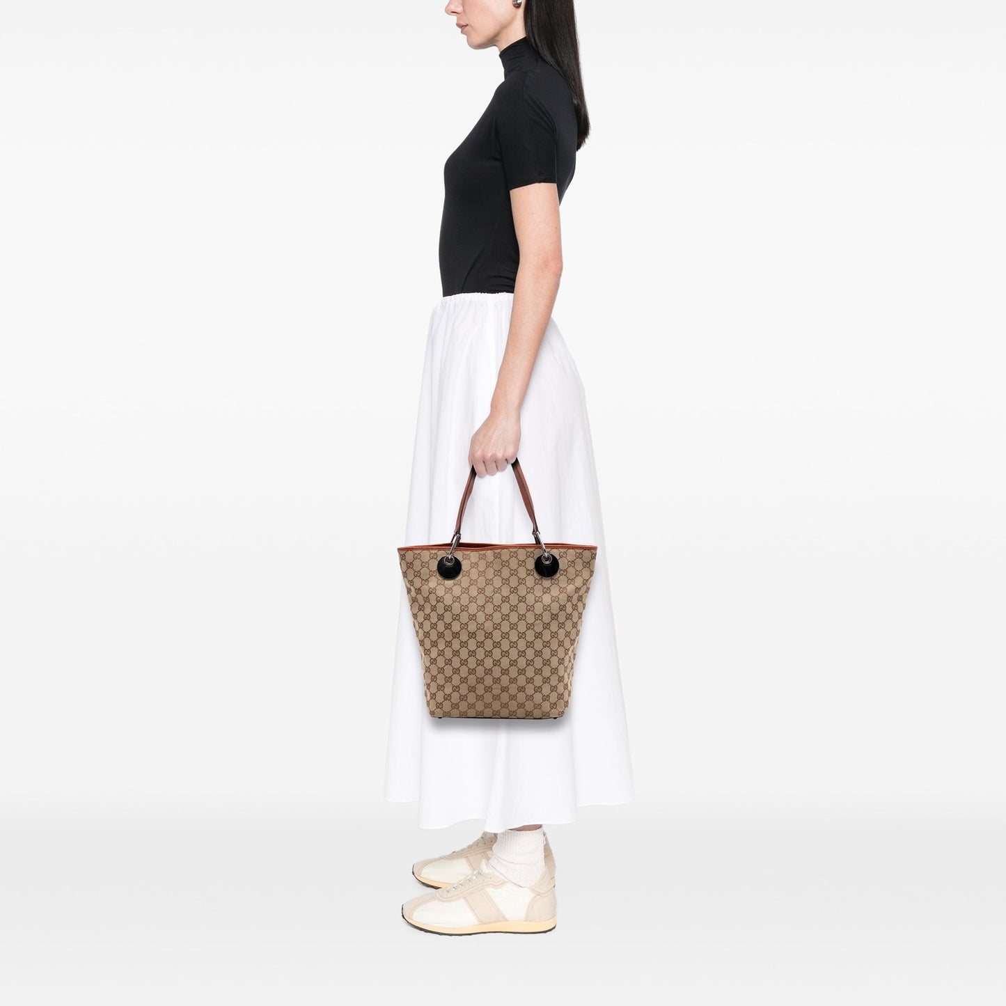 Gucci Large GG Canvas Eclipse Tote