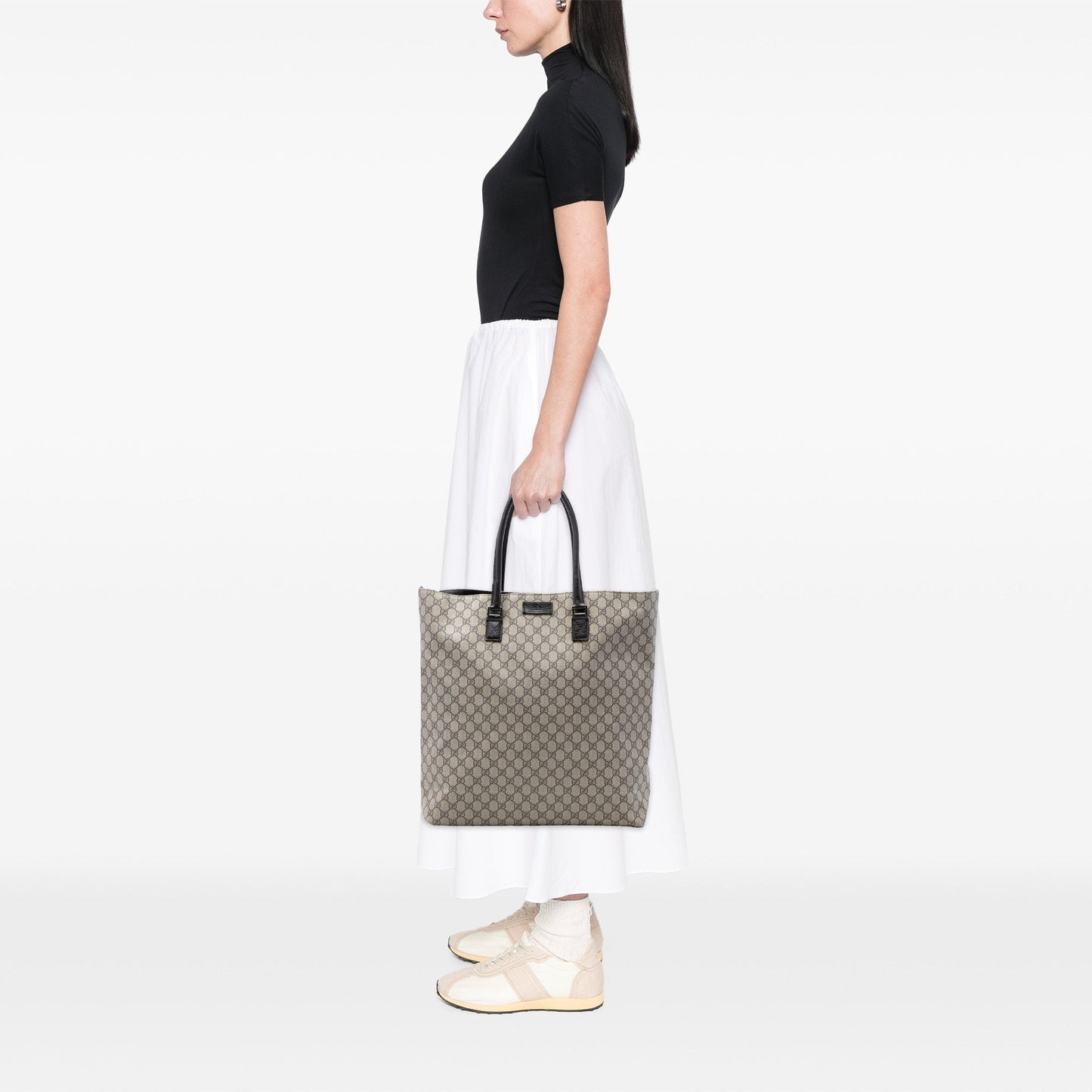 Gucci Extra Large GG Supreme Vertical Tote