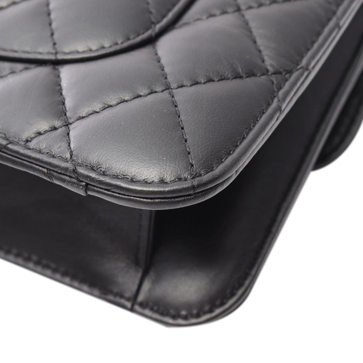 Chanel Mini Quilted Aged Calfskin Double You Flap