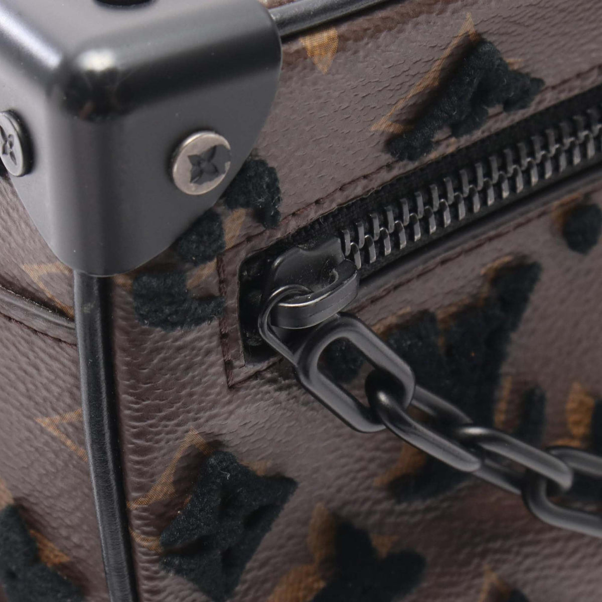 Louis Vuitton Monogram Tuffetage Mini Soft Trunk — Brown