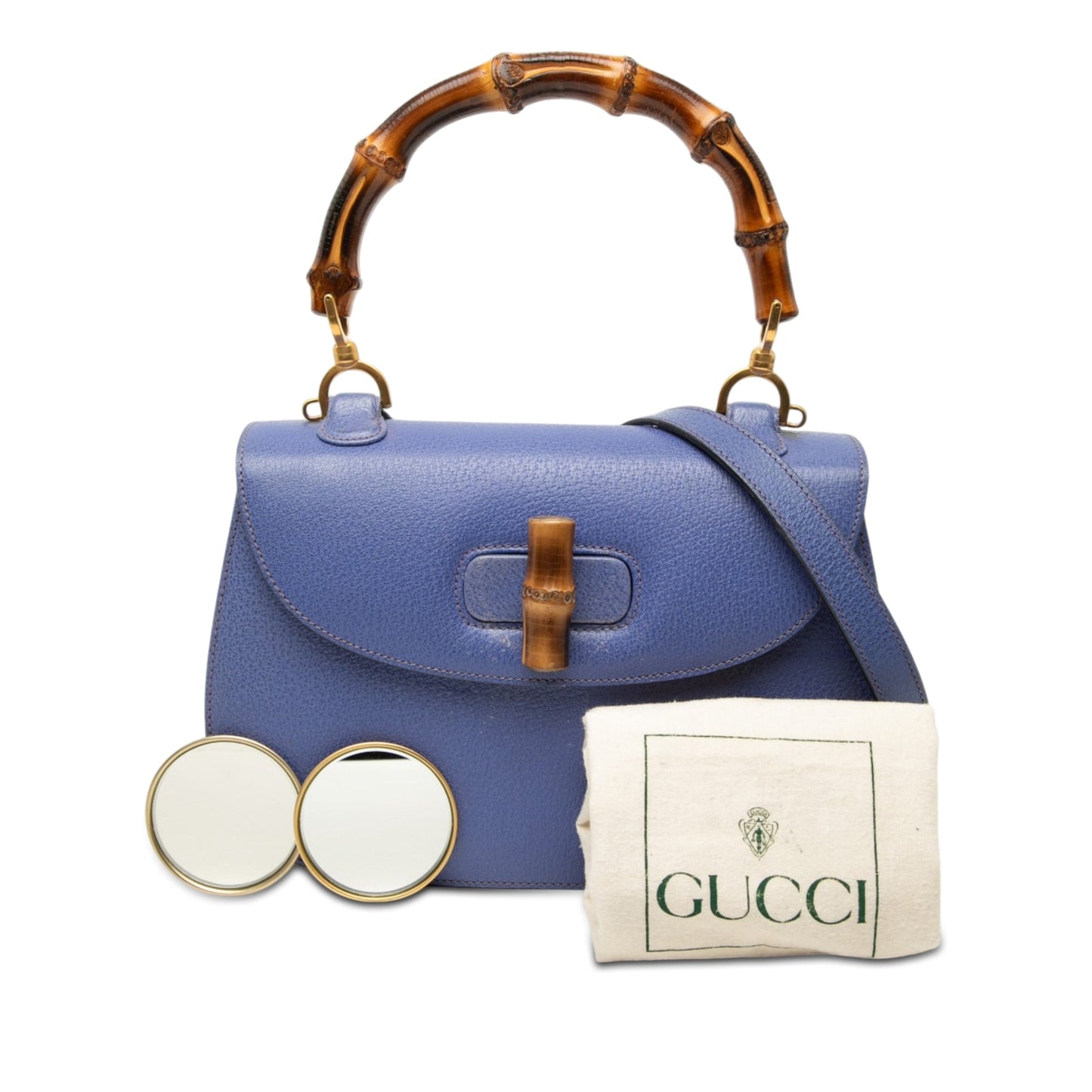 Gucci Grained Calfskin Bamboo Night