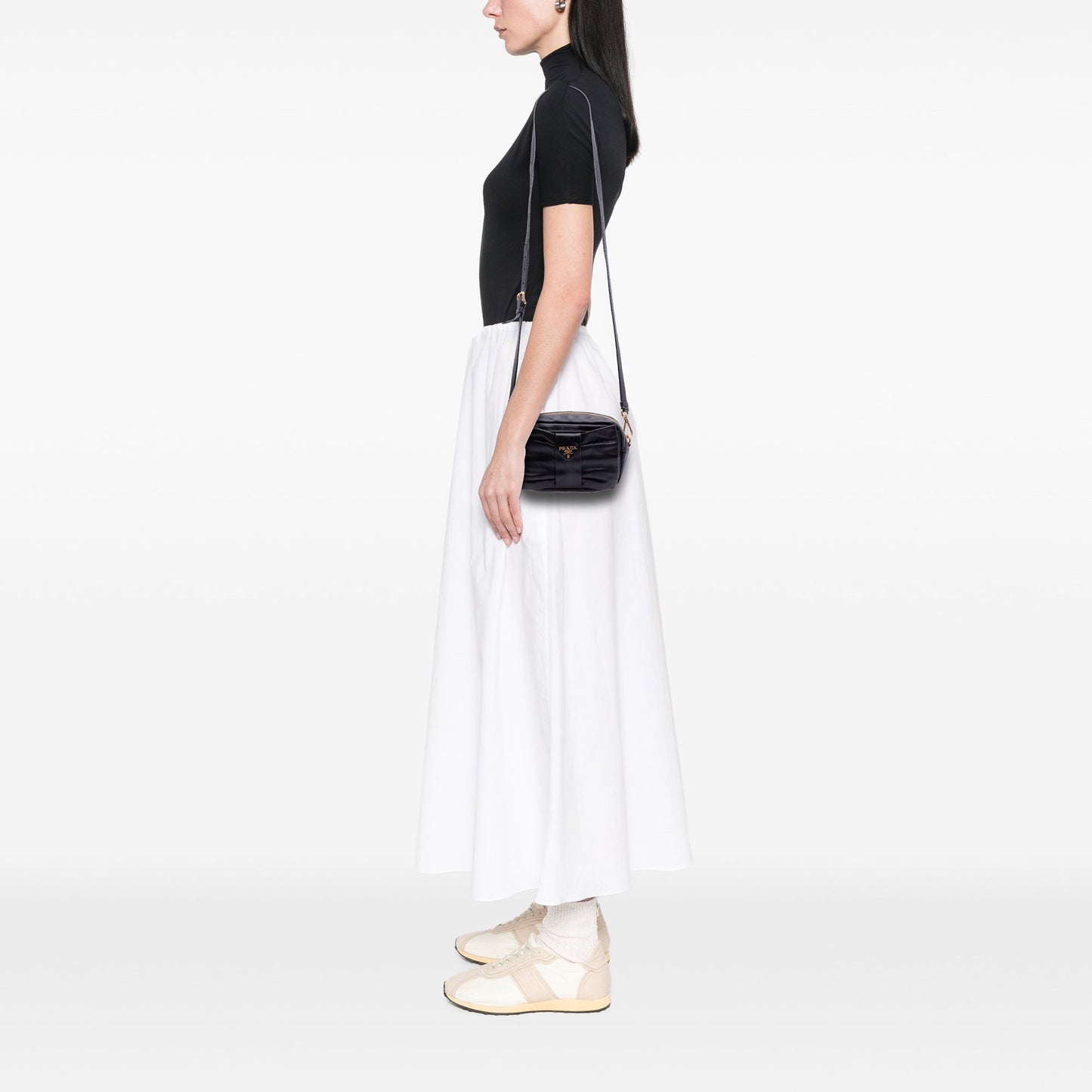 Prada Tessuto Fiocco Bow Crossbody