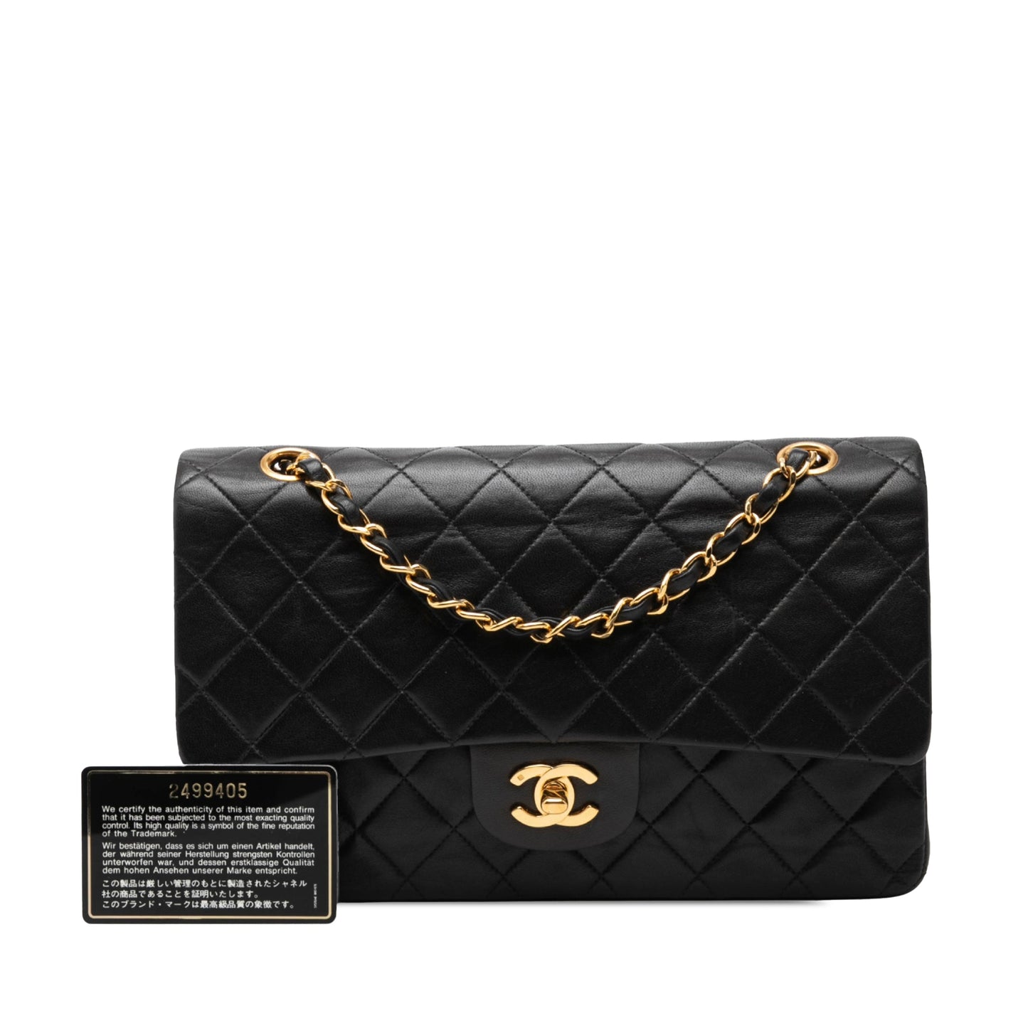 Chanel Medium Classic Lambskin Double Flap