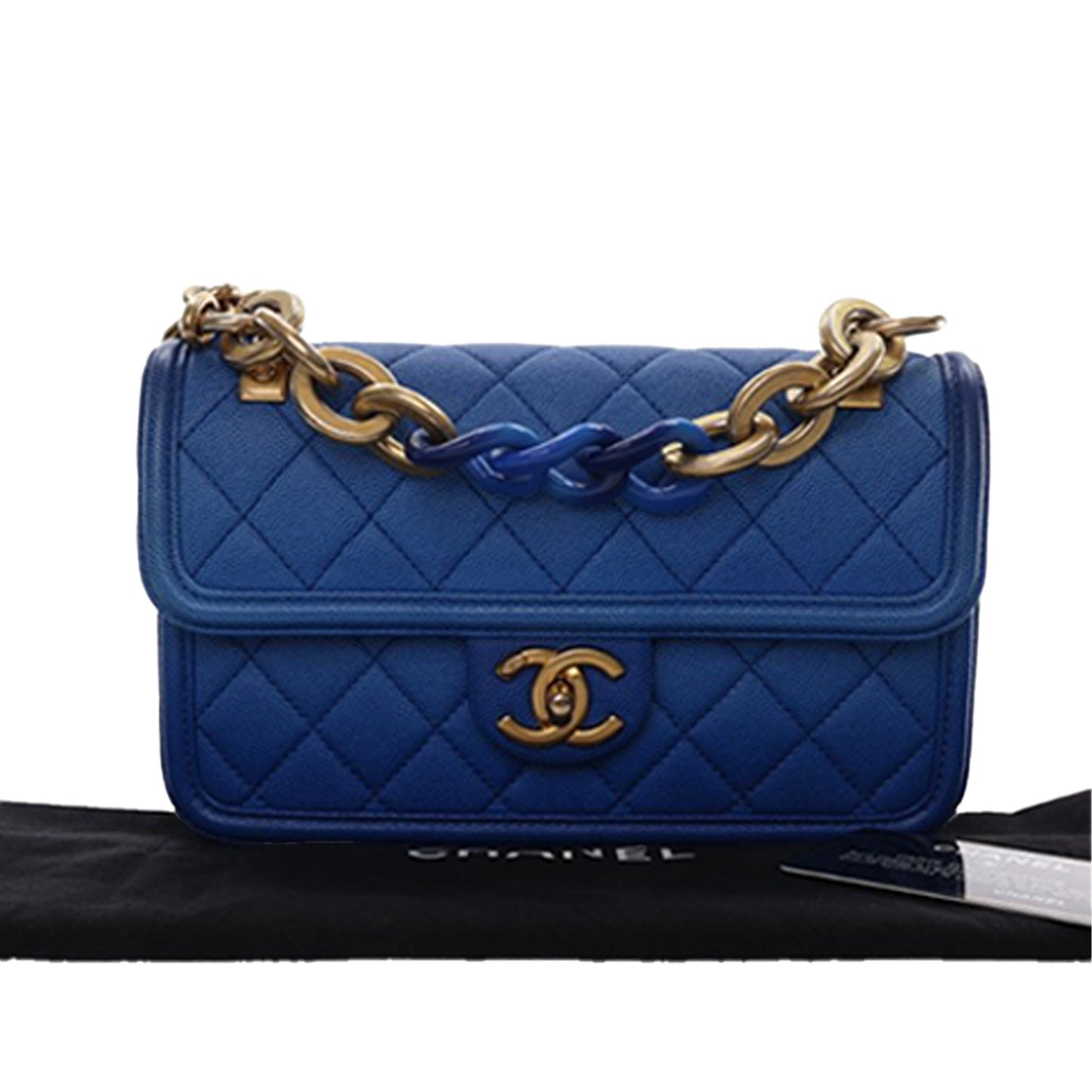 Chanel Small Quilted Caviar Sunset On The Sea Flap