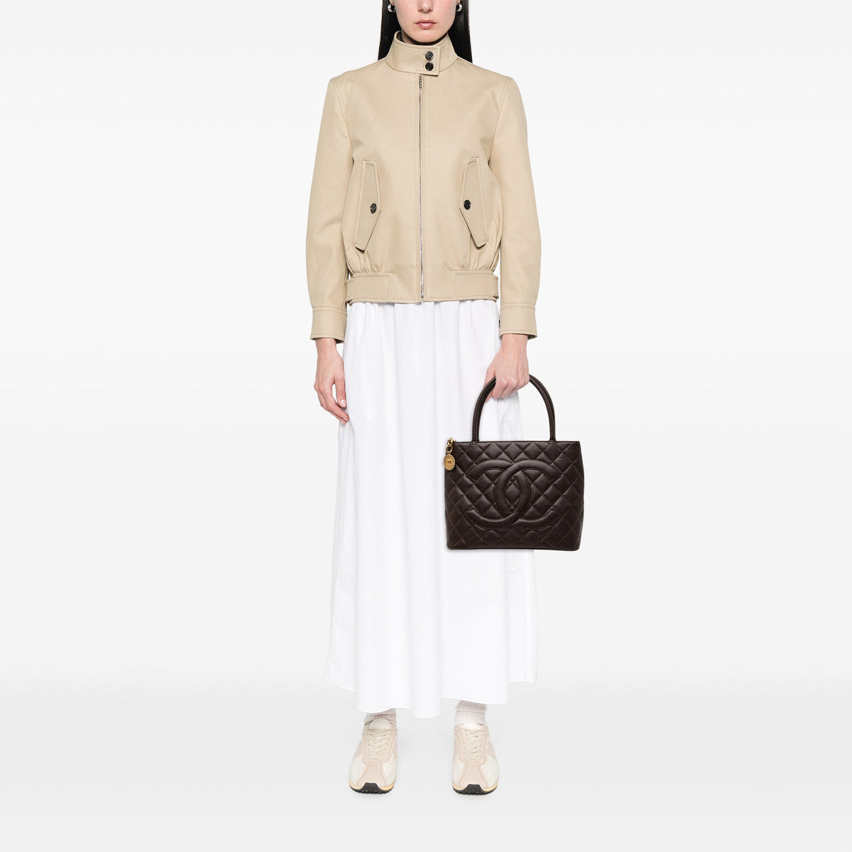 Chanel Caviar Medallion Tote