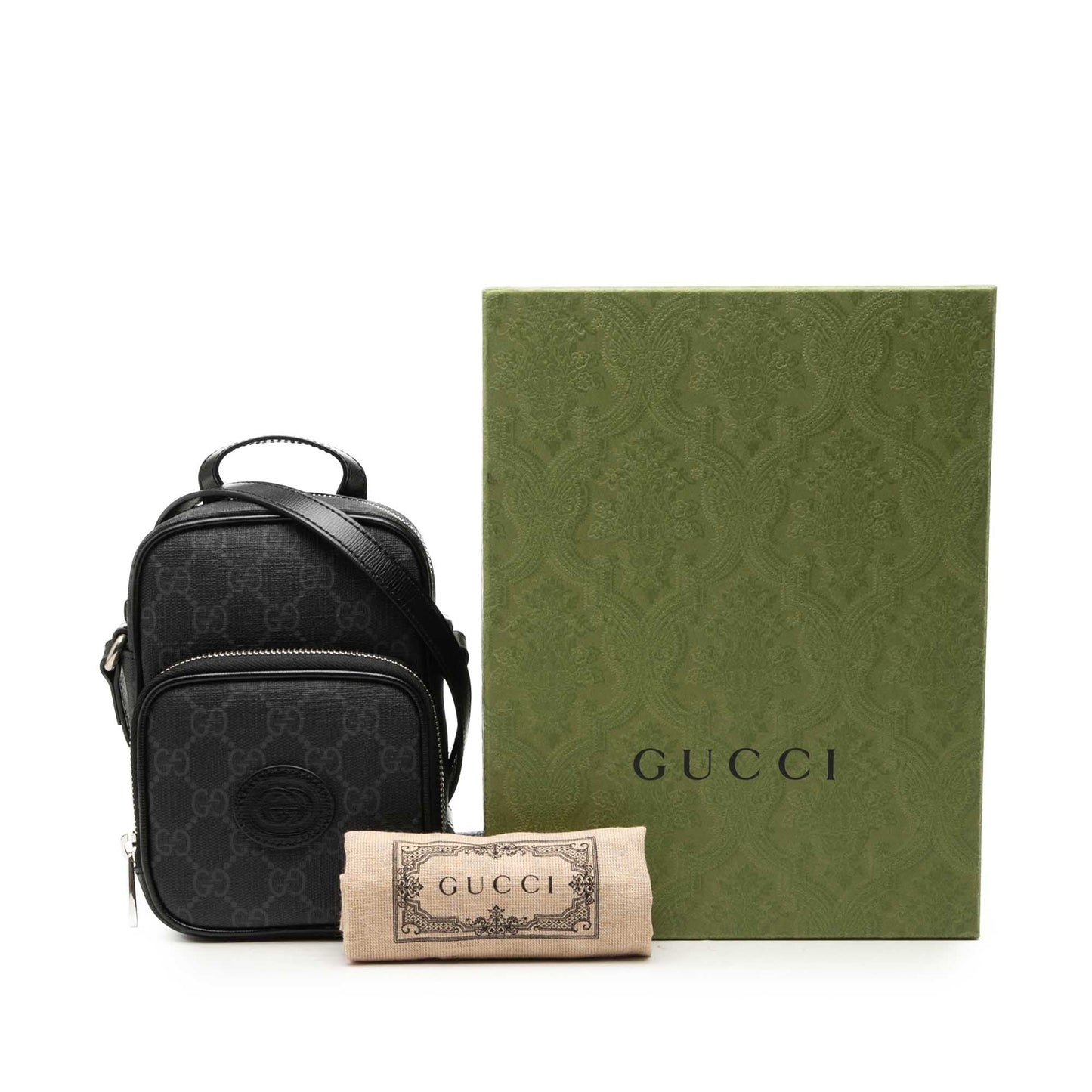 Gucci Mini GG Supreme Interlocking G Satchel