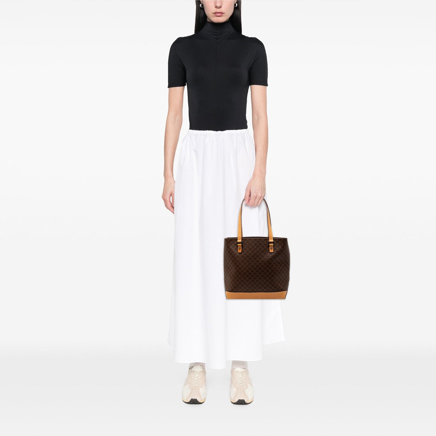 Celine Macadam Coated Canvas Tote