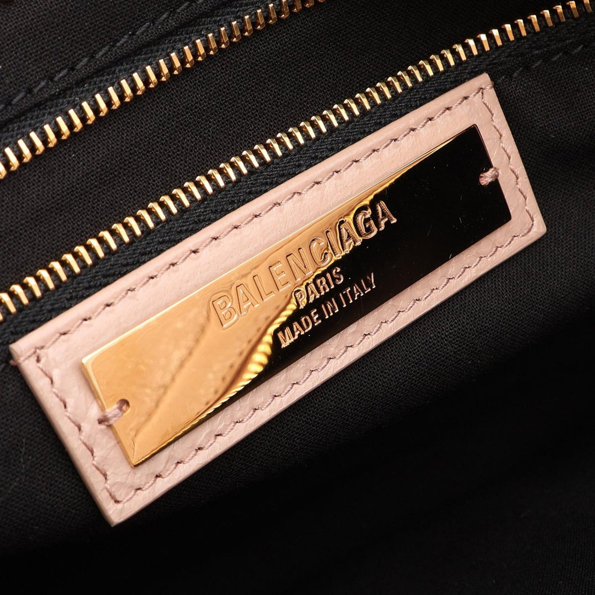 Balenciaga Medium Lambskin Le City Satchel