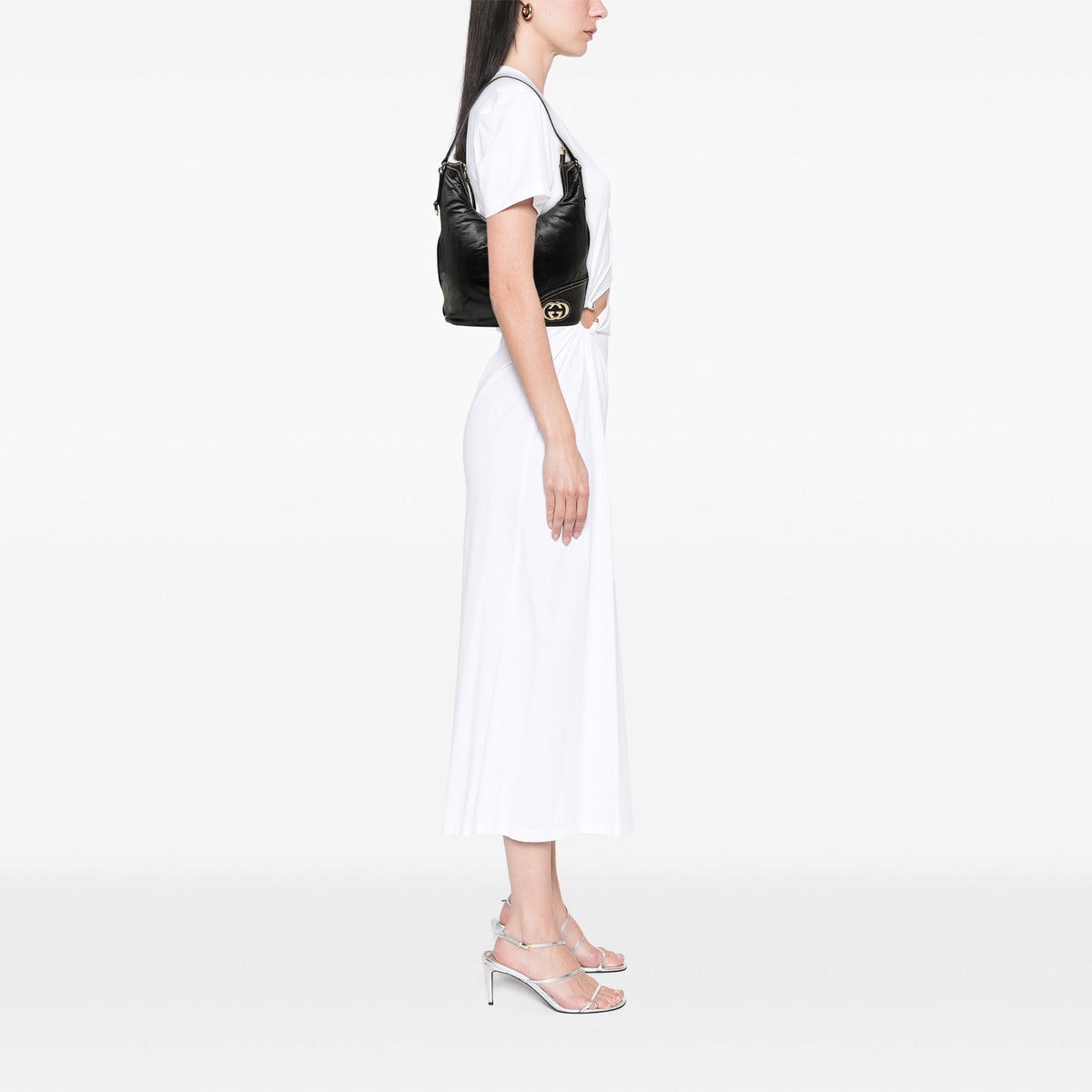 Gucci Calfskin New Britt Shoulder Bag