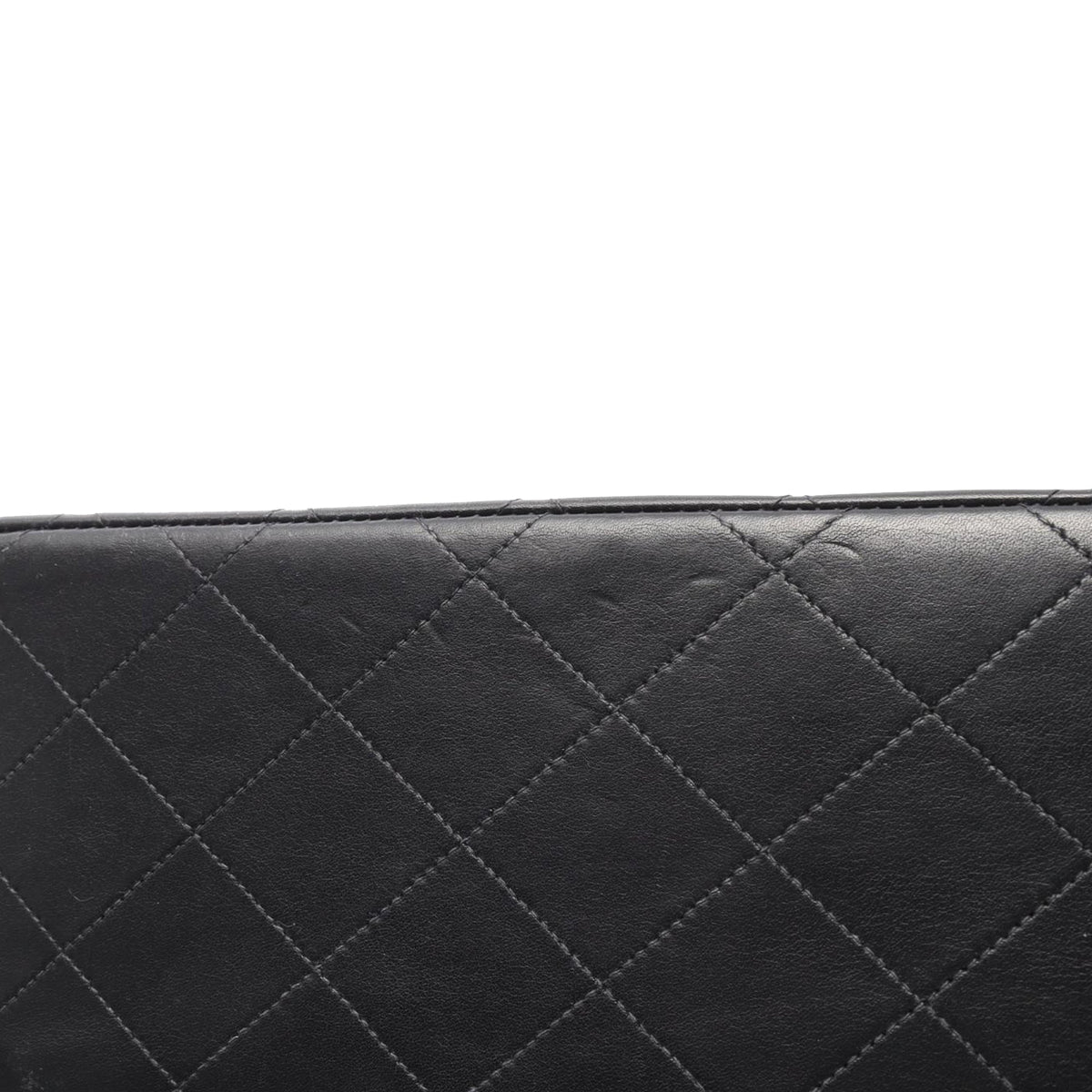 Chanel Maxi XL Classic Lambskin Single Flap — Black