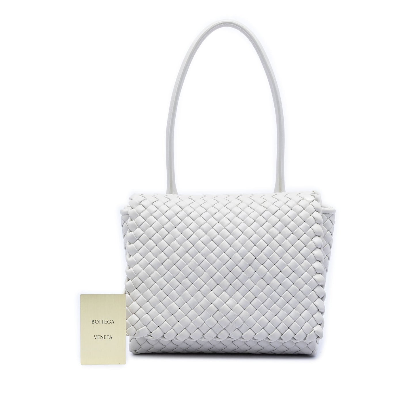 Bottega Veneta Nappa Intrecciato Patti Shoulder Bag