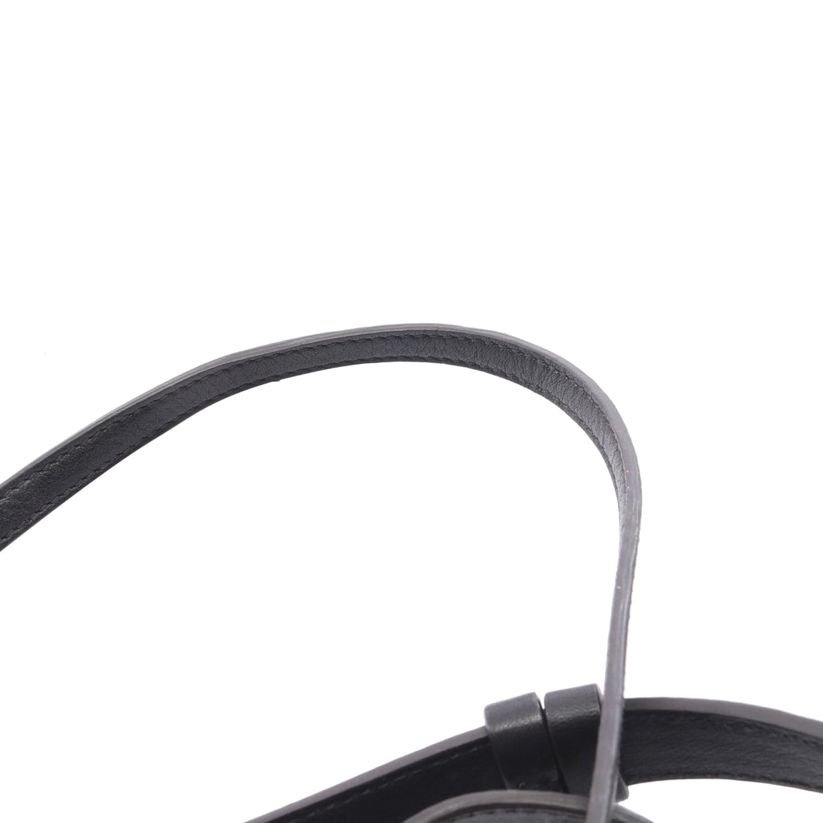 Chloé Mini Calfskin and Suede Faye Backpack — Black