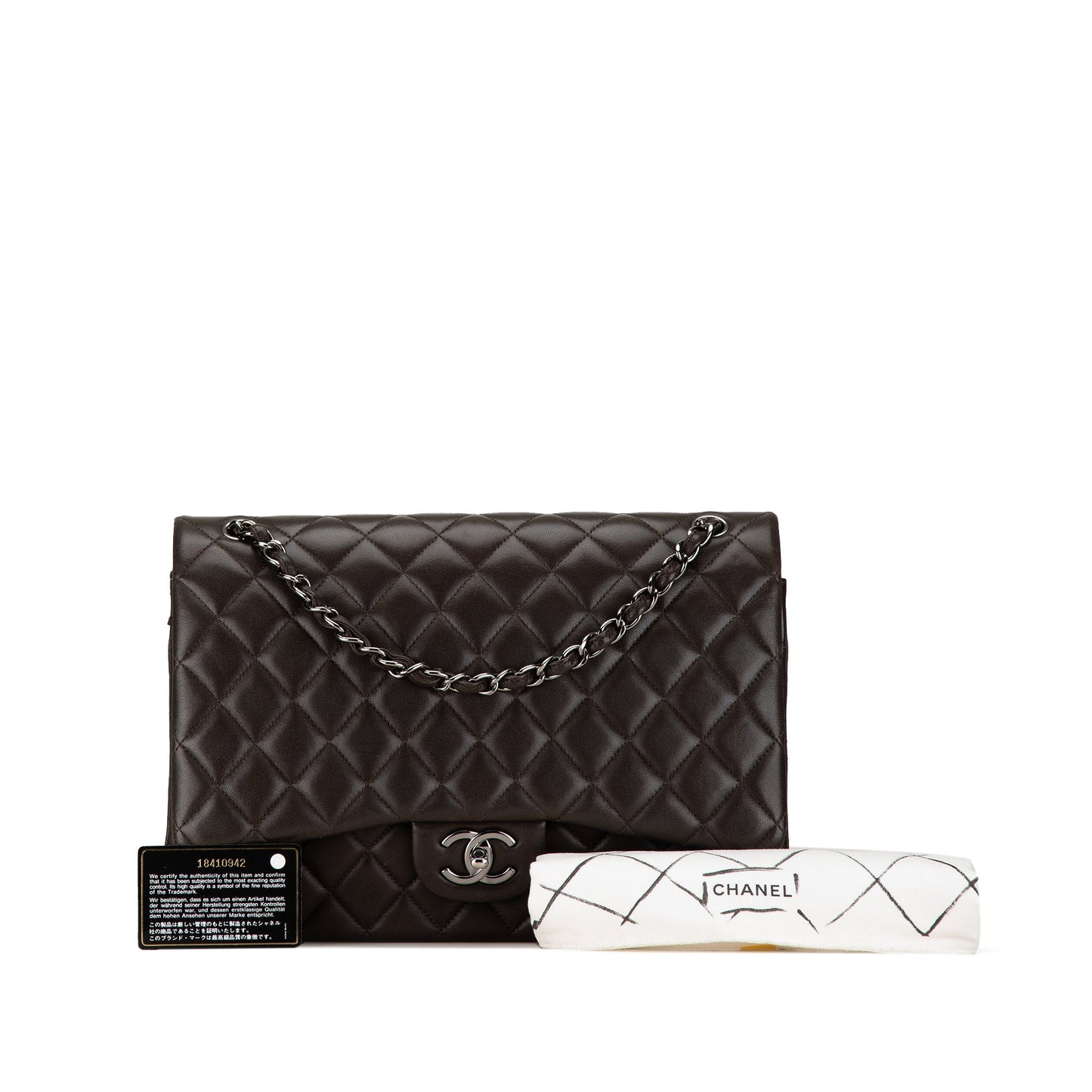 Chanel Maxi Classic Lambskin Double Flap