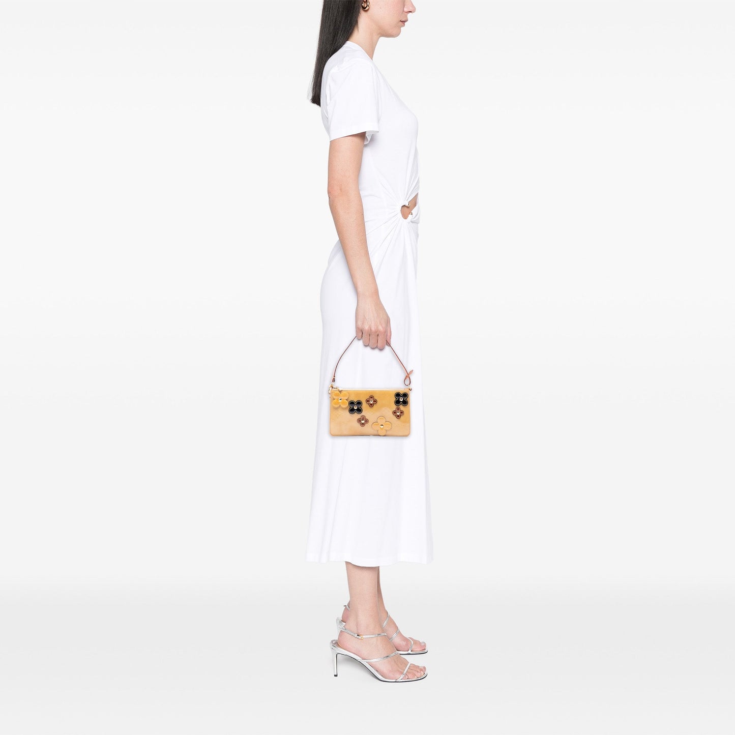 Louis Vuitton Monogram Vernis Pochette Lexington Fleurs
