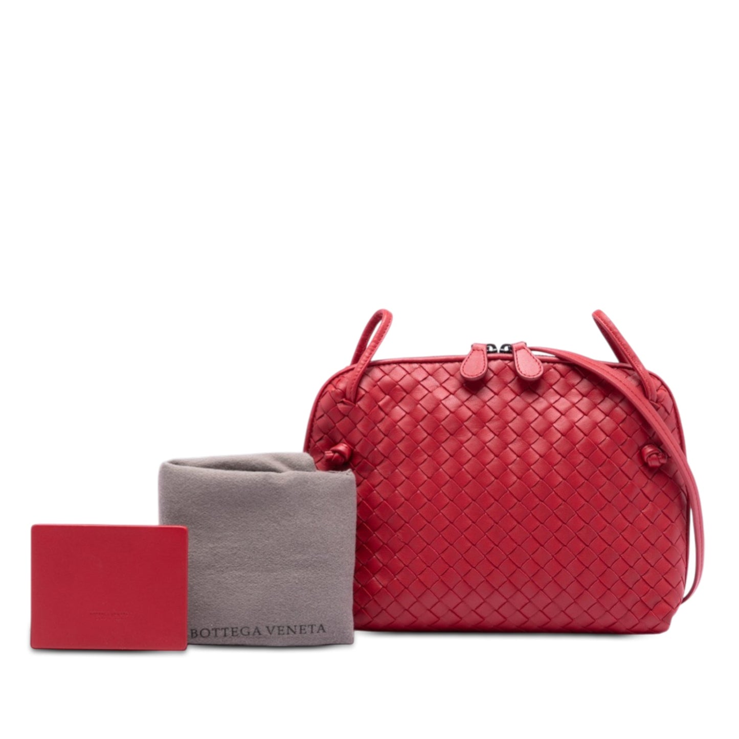 Nappa Intrecciato Nodini Crossbody