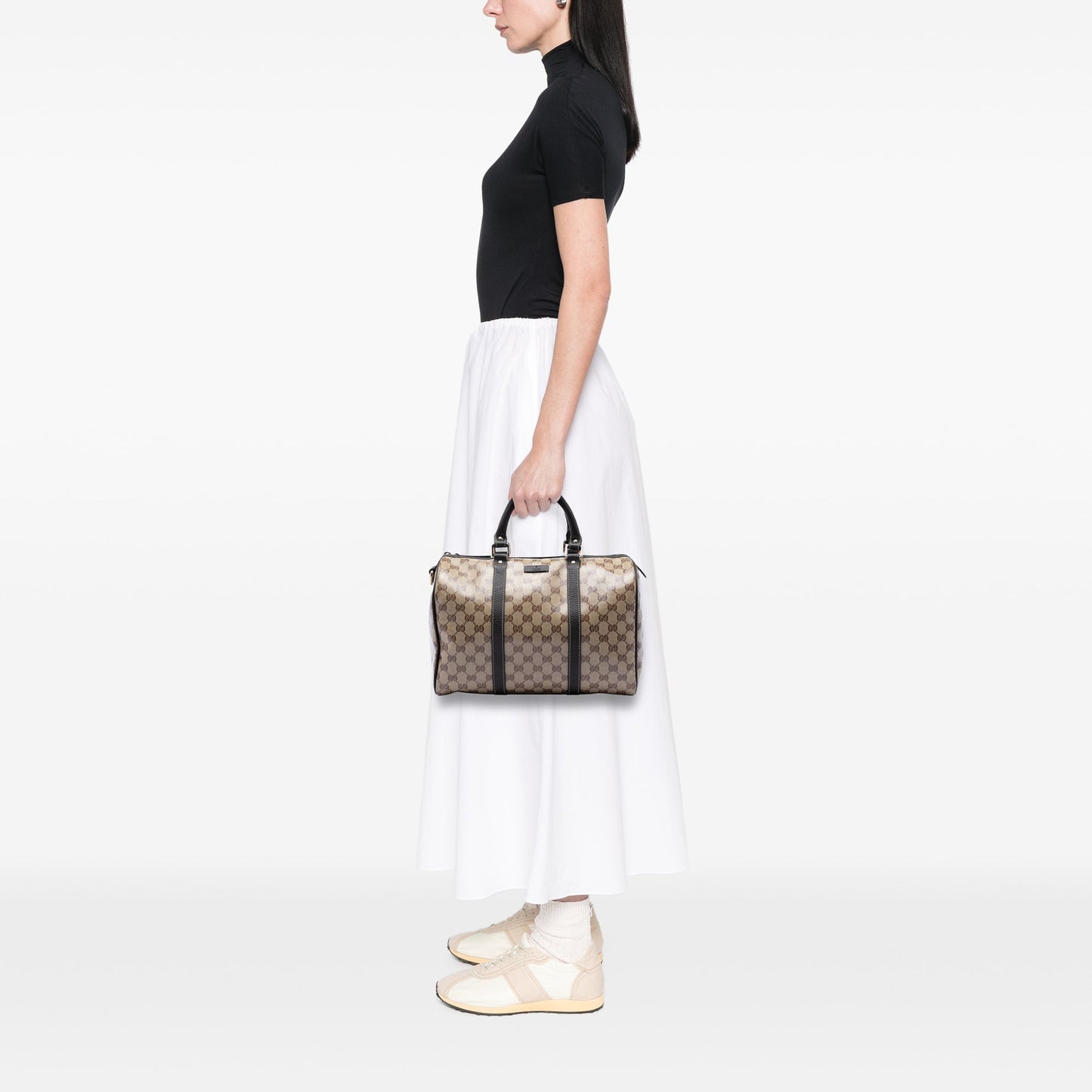 Gucci Medium GG Crystal Joy Boston Bag