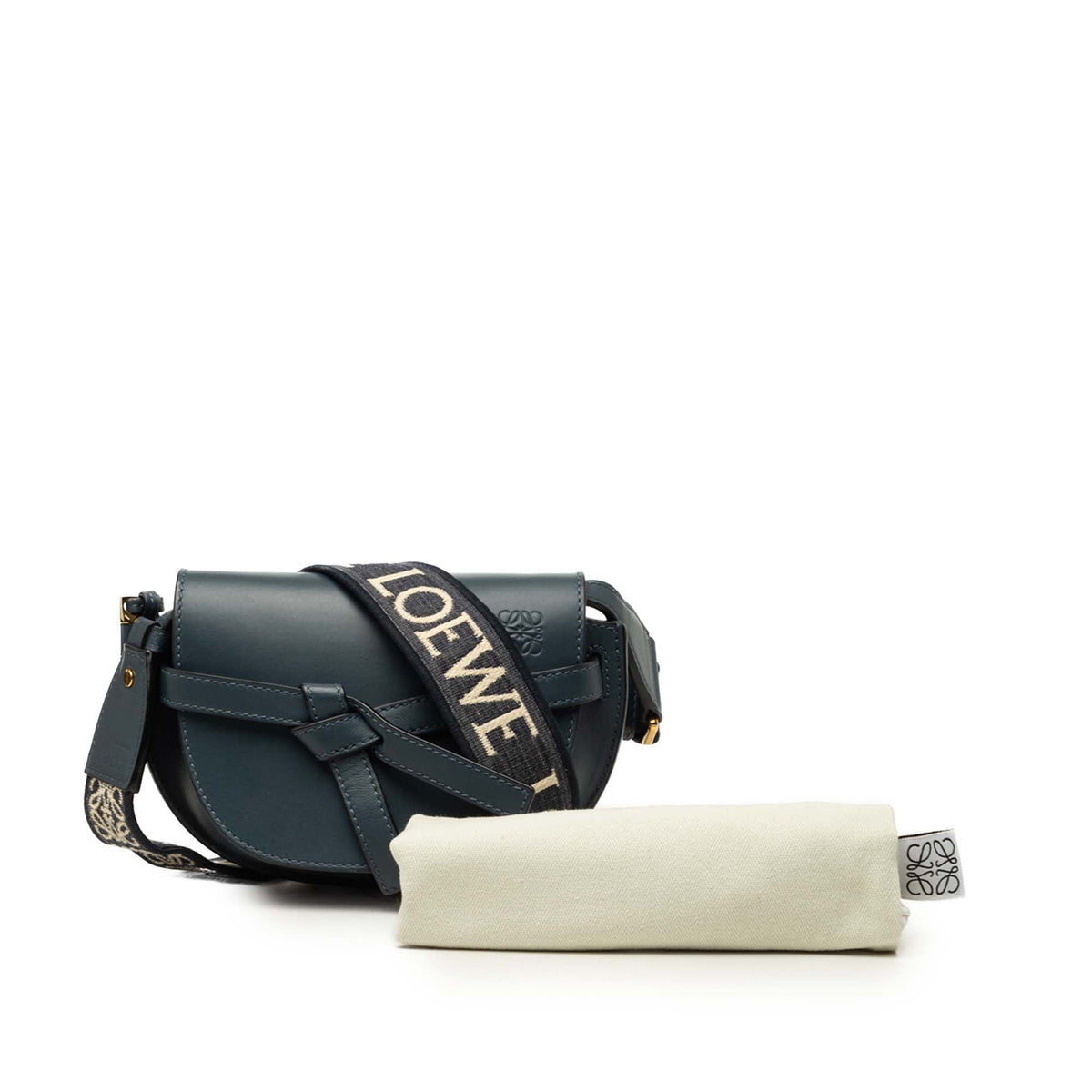 LOEWE Mini Soft Calfskin Gate Dual Bag