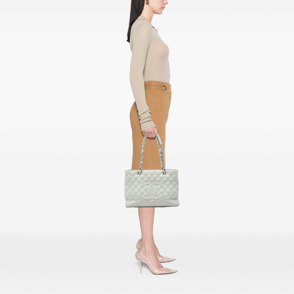 Chanel Caviar Grand Shopping Tote