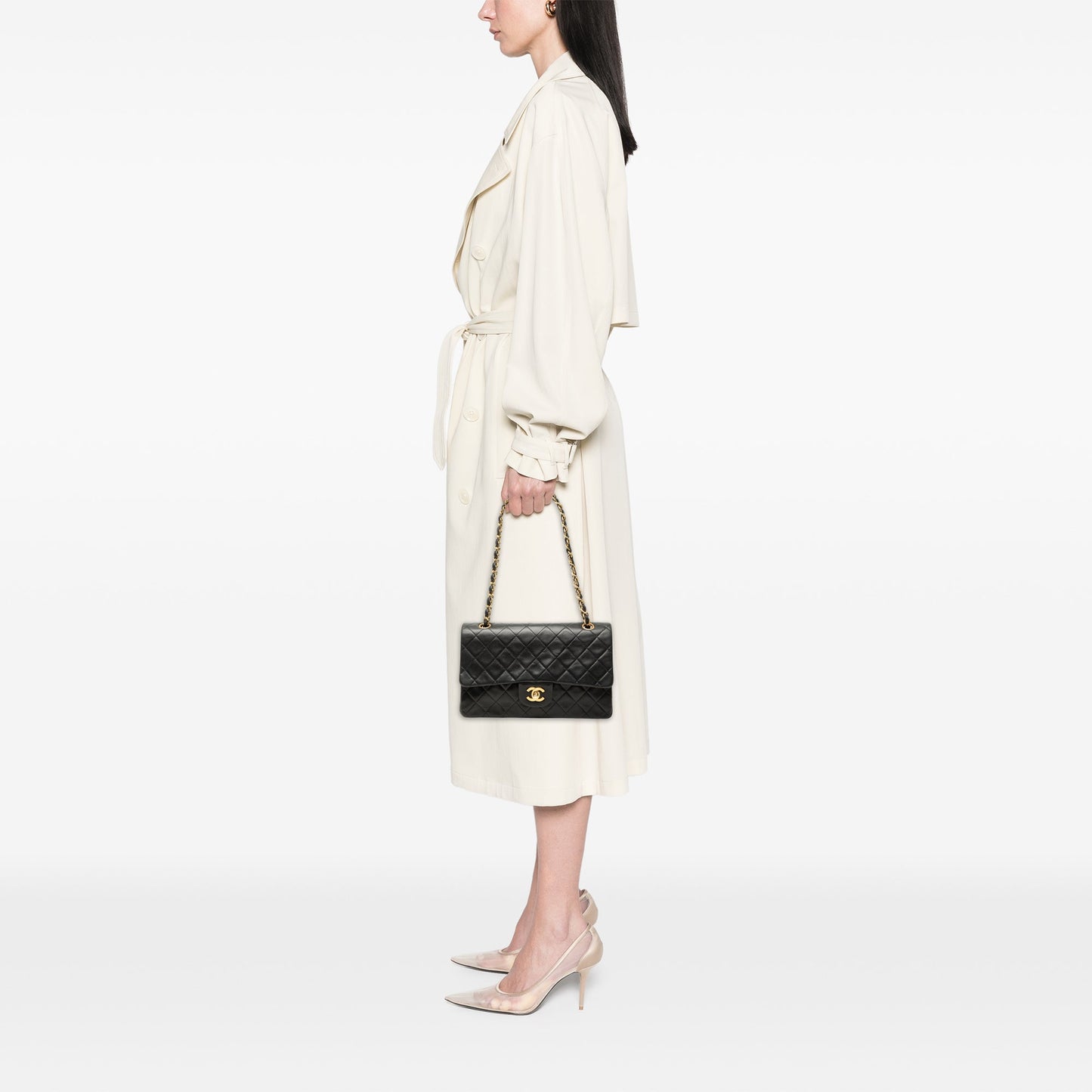 Chanel Medium Classic Lambskin Double Flap