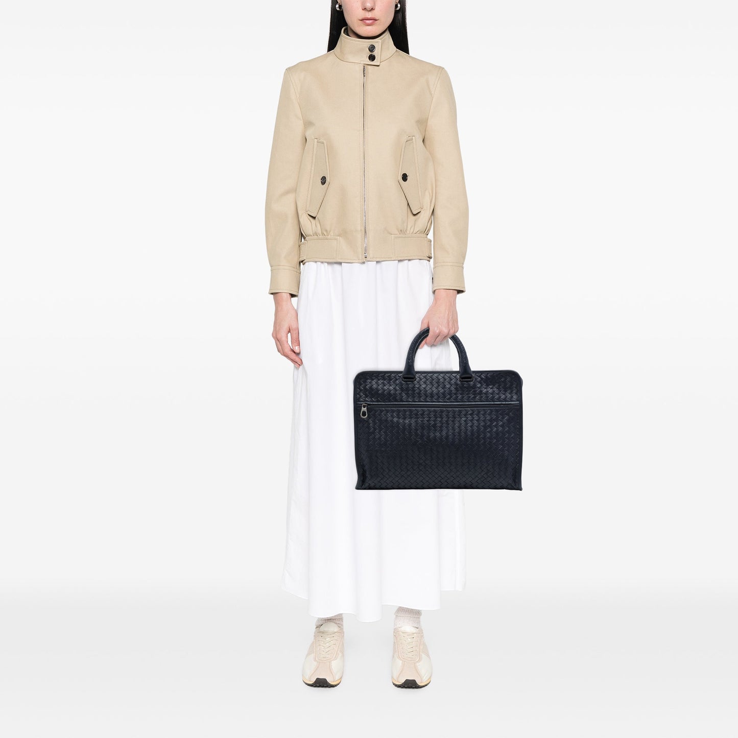 Bottega Veneta Nappa Intrecciato Business Bag