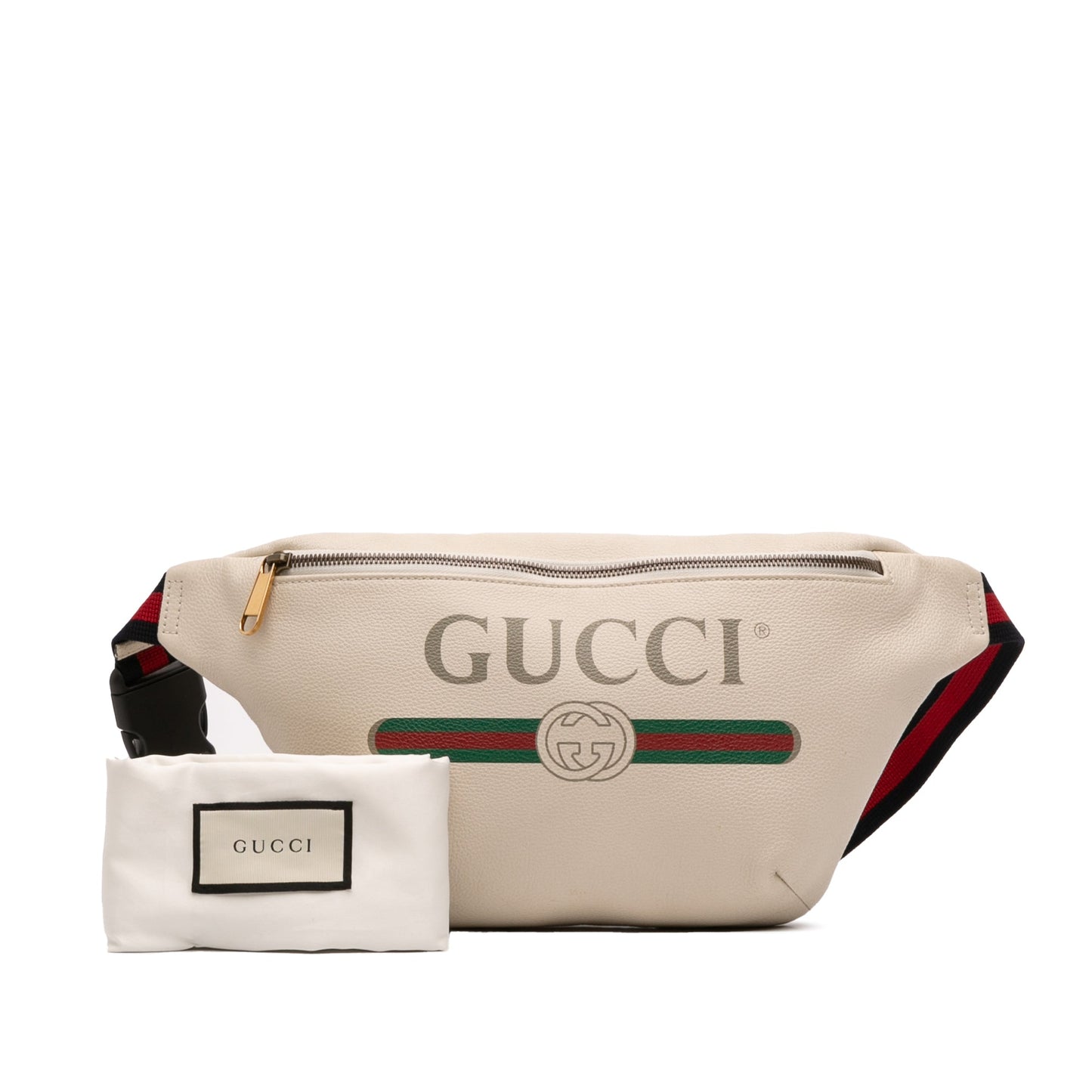 Gucci Leather Logo Belt Bag