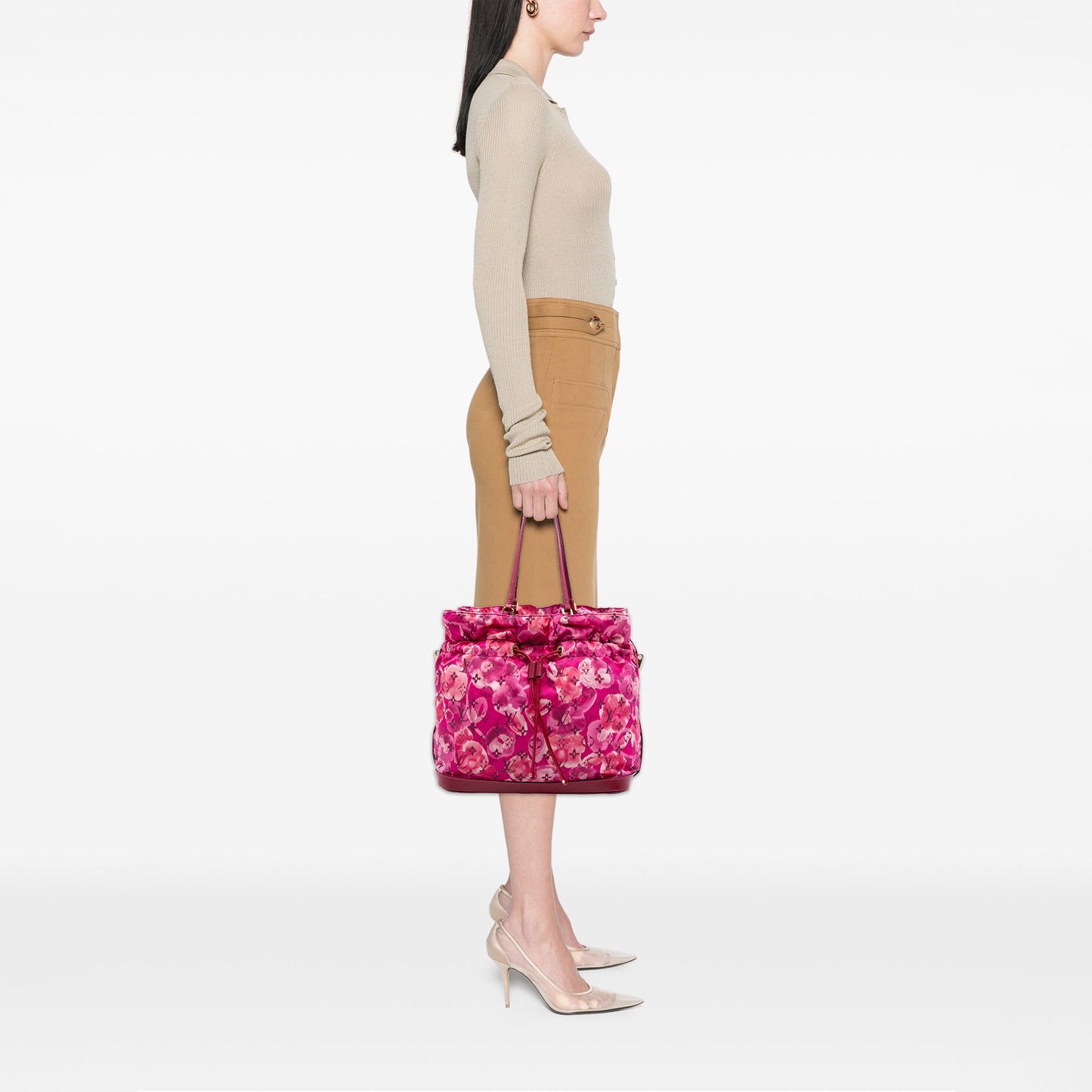 Louis Vuitton Limited Edition Monogram Nylon Ikat Noefull MM