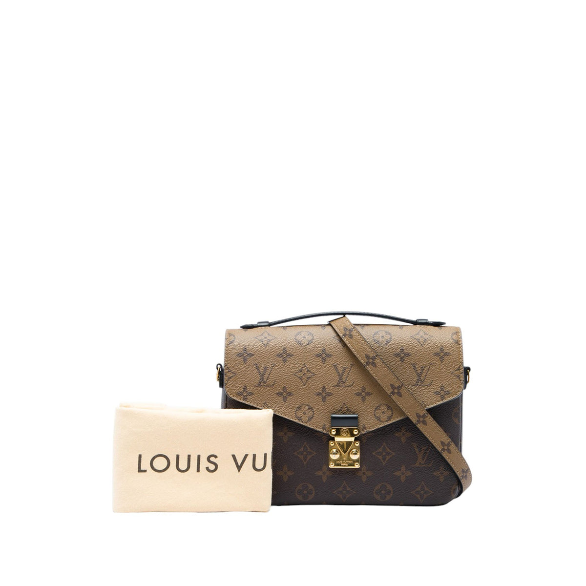 Louis Vuitton Monogram Reverse Pochette Metis