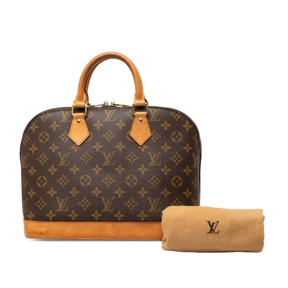 Louis Vuitton Monogram Alma PM — Brown