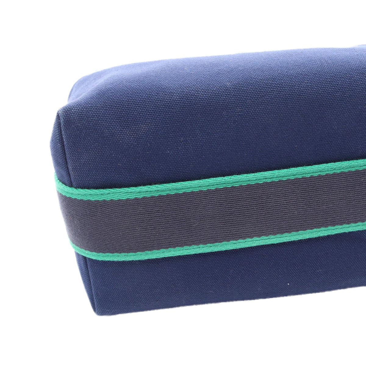 Hermès Small Toile Bride A Brac Case — Blue