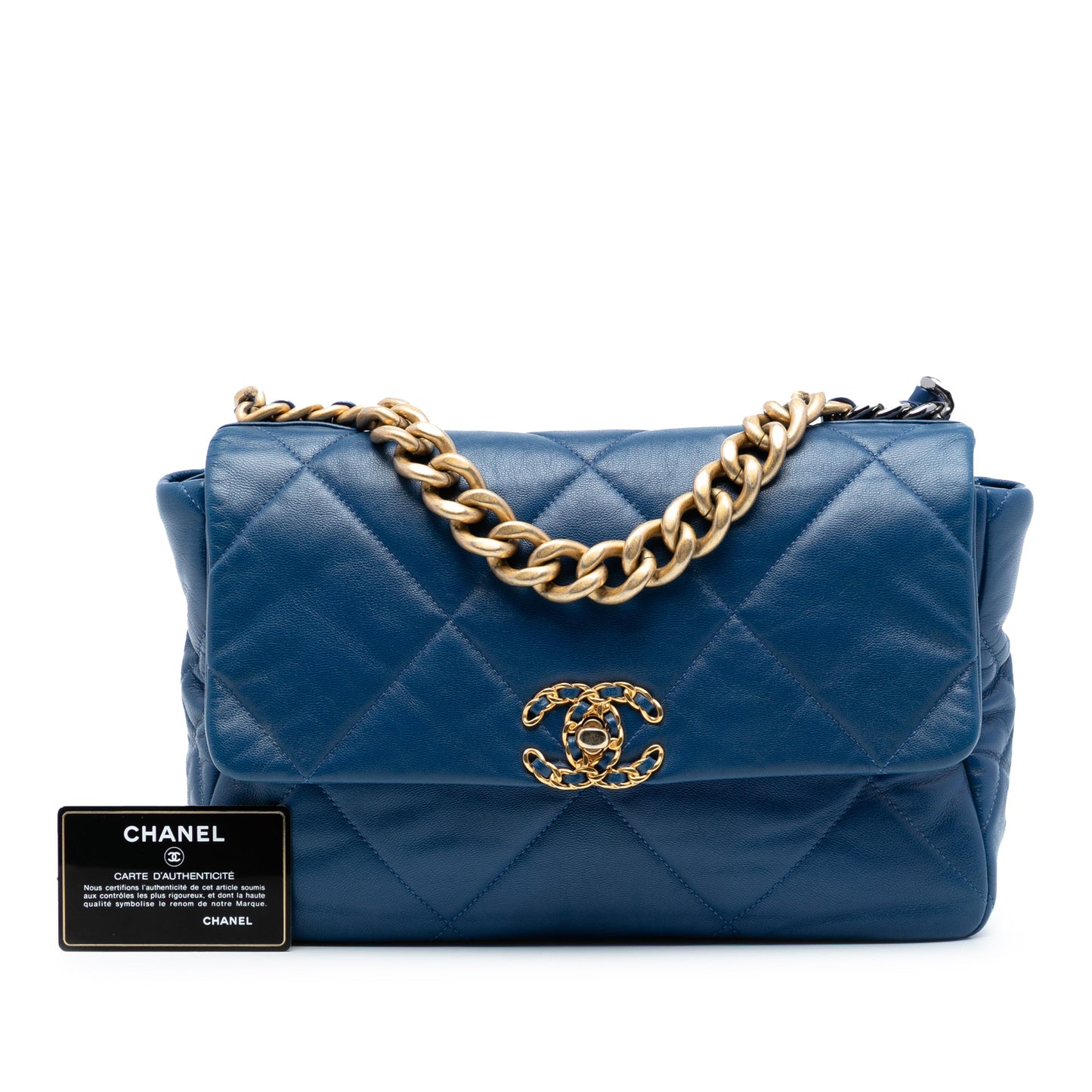 Chanel Large Lambskin 19 Flap