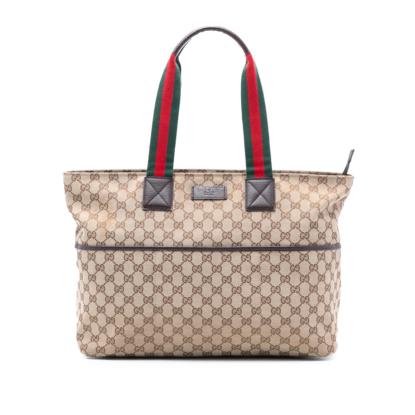 Gucci GG Canvas Web Tote