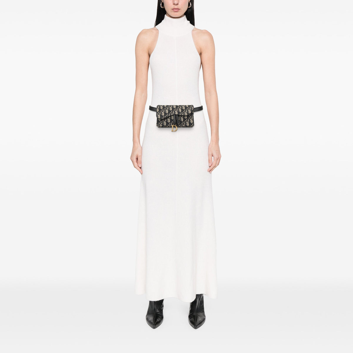 Dior Oblique Canvas Saddle Belt Bag