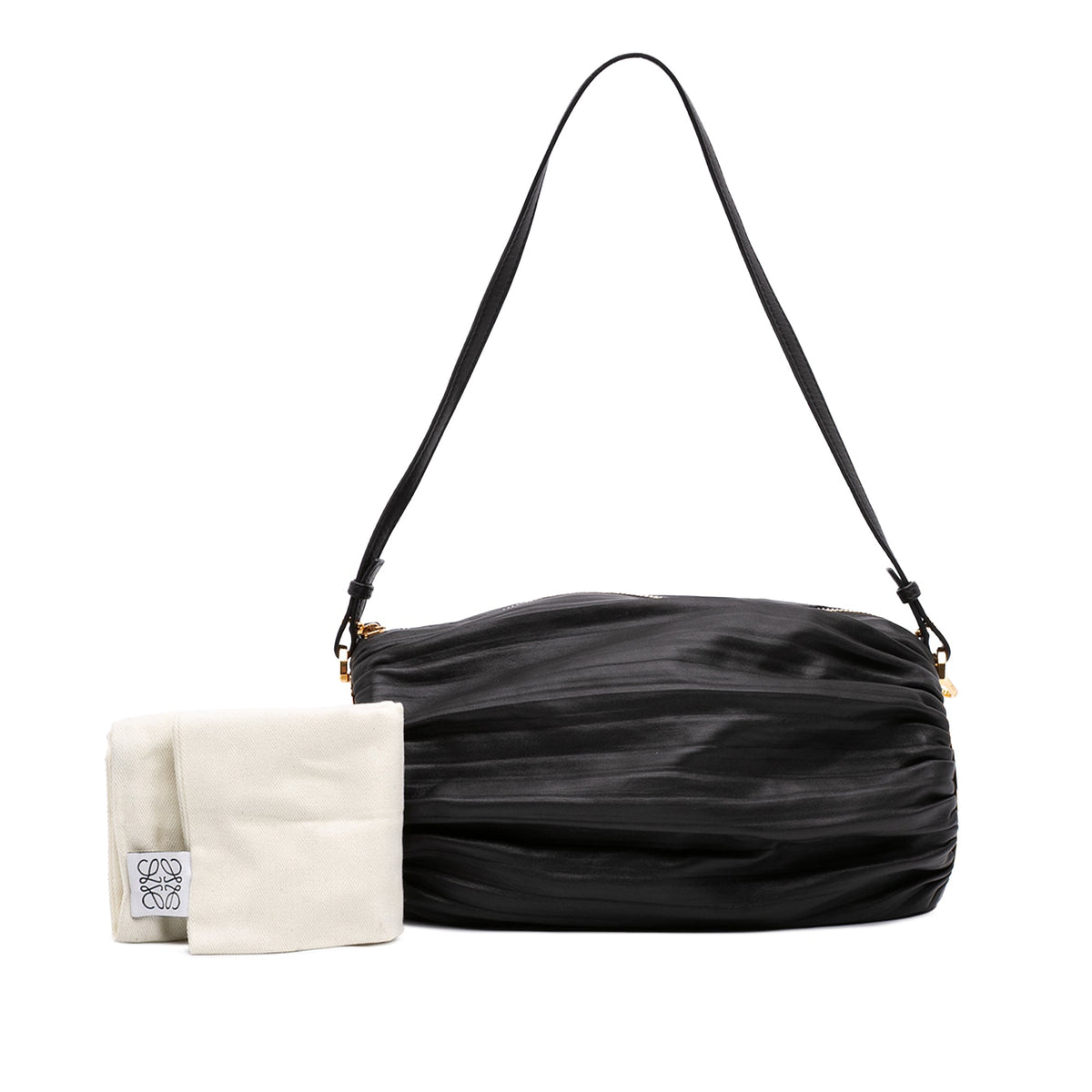 LOEWE Pleated Nappa Bracelet Pouch