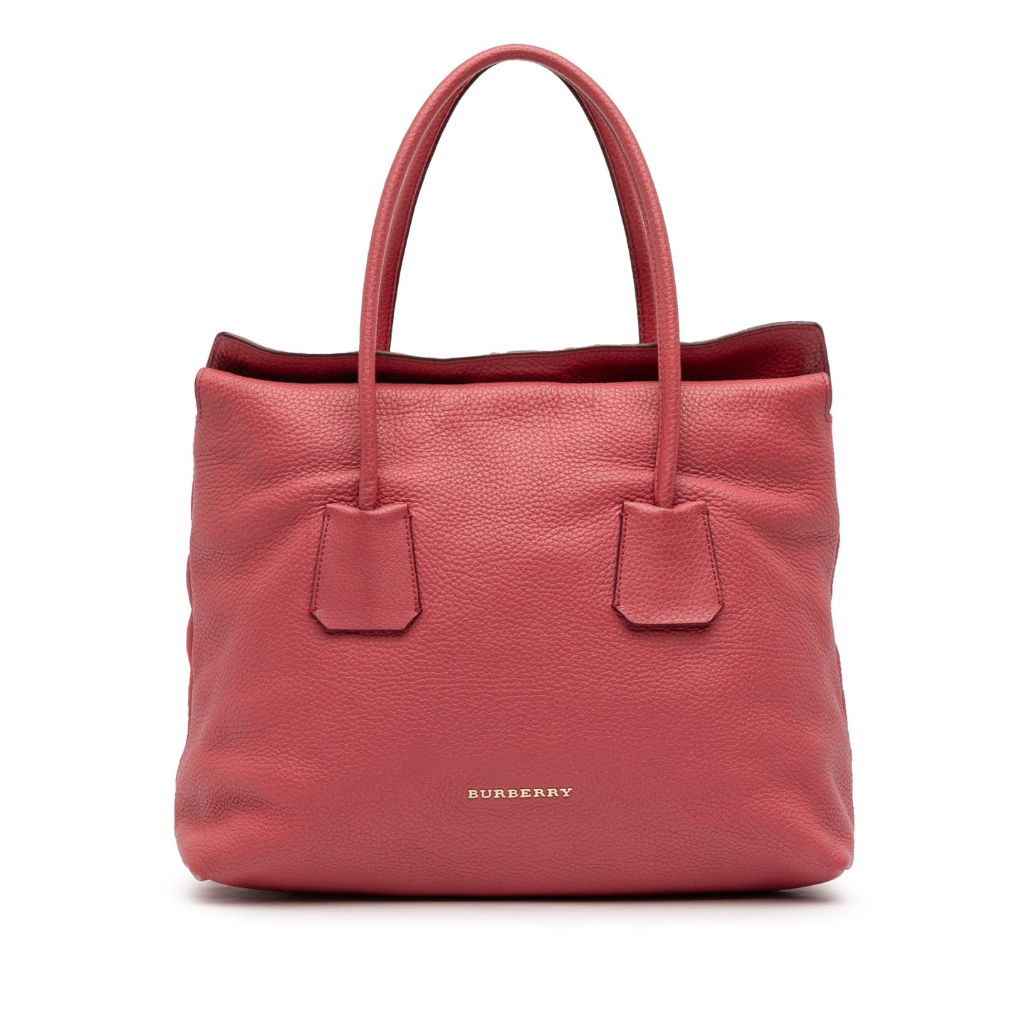 Burberry Grained Leather Baynard Tote