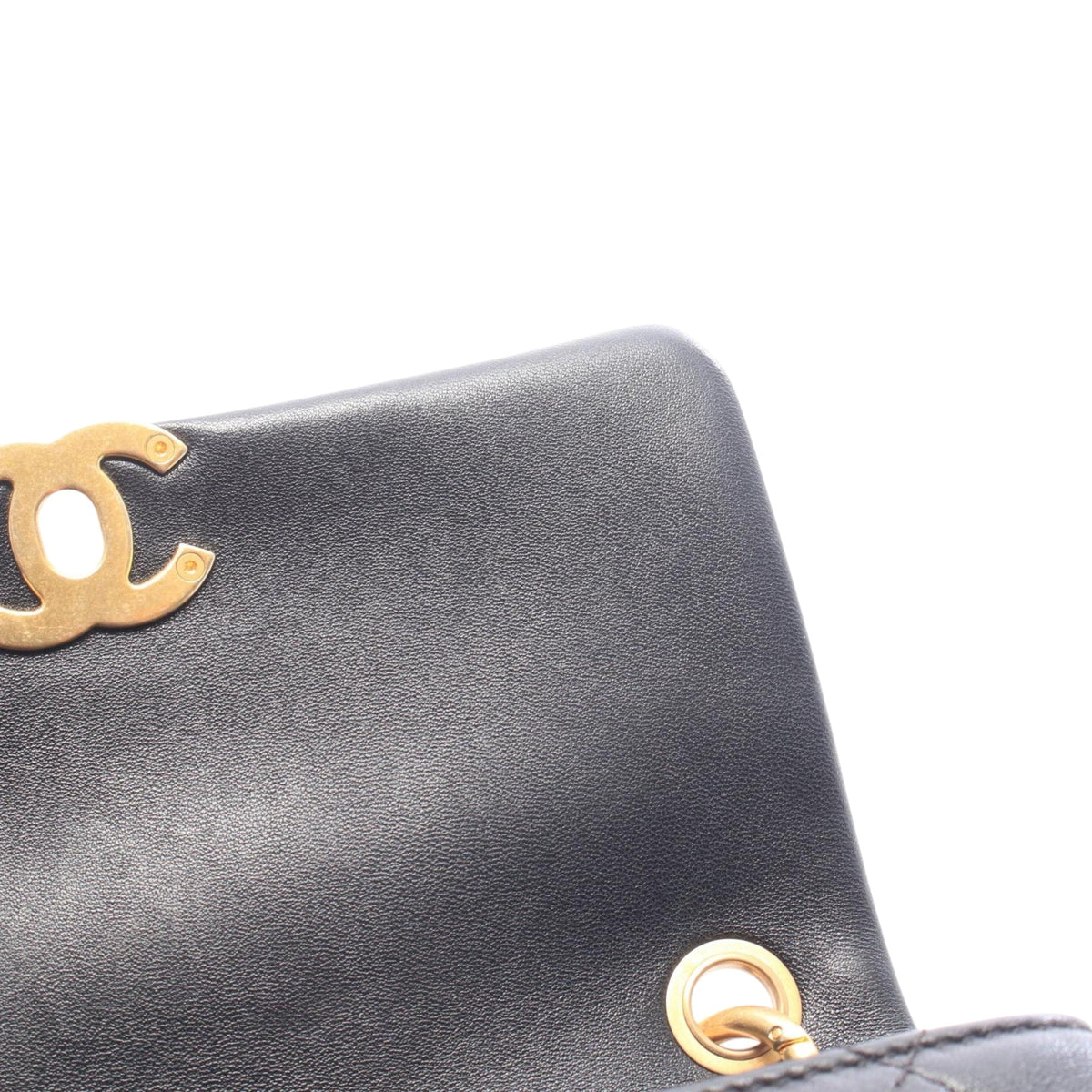 Chanel Small Quilted Lambskin Chain is More Flap