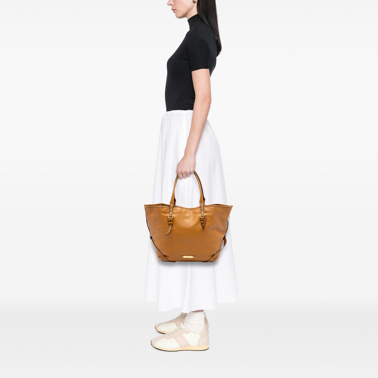 Burberry Leather Salisbury Belted Tote