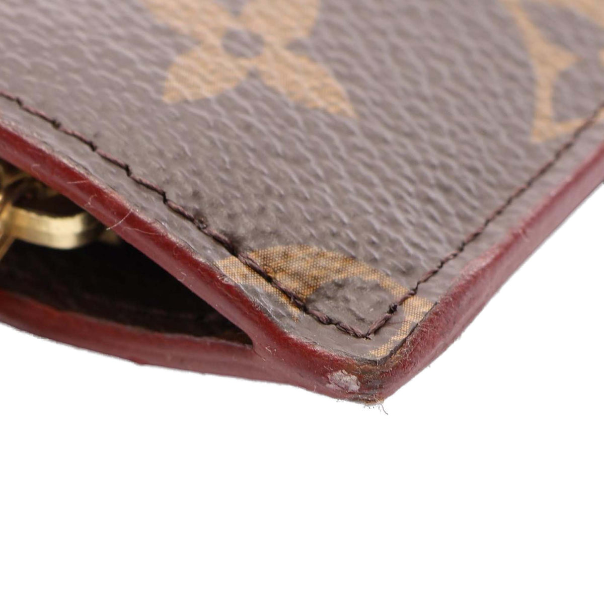 Louis Vuitton Monogram Legacy Chain Clutch — Brown